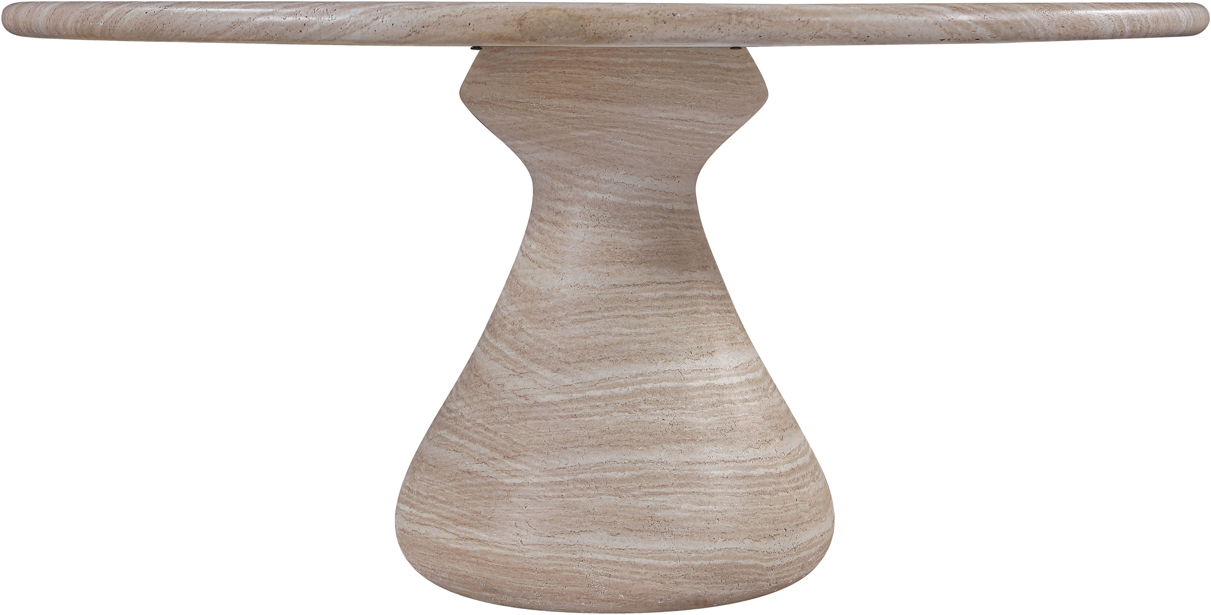 Sano - 60'' Indoor/Outdoor Dining Table - Travertine