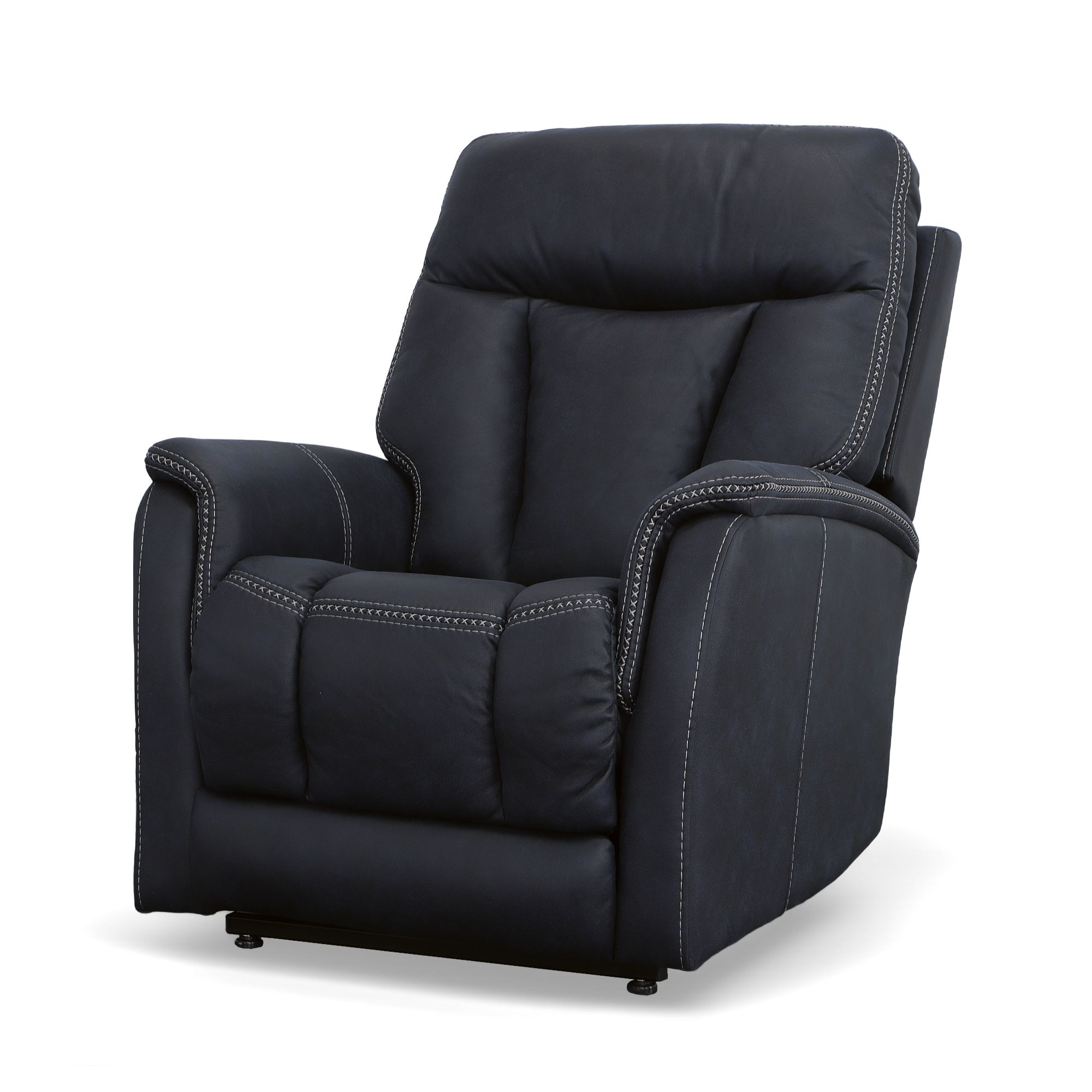 Atlas - Power Lift Recliner With Power Headrest & Lumbar - Ocean, blue, view 2