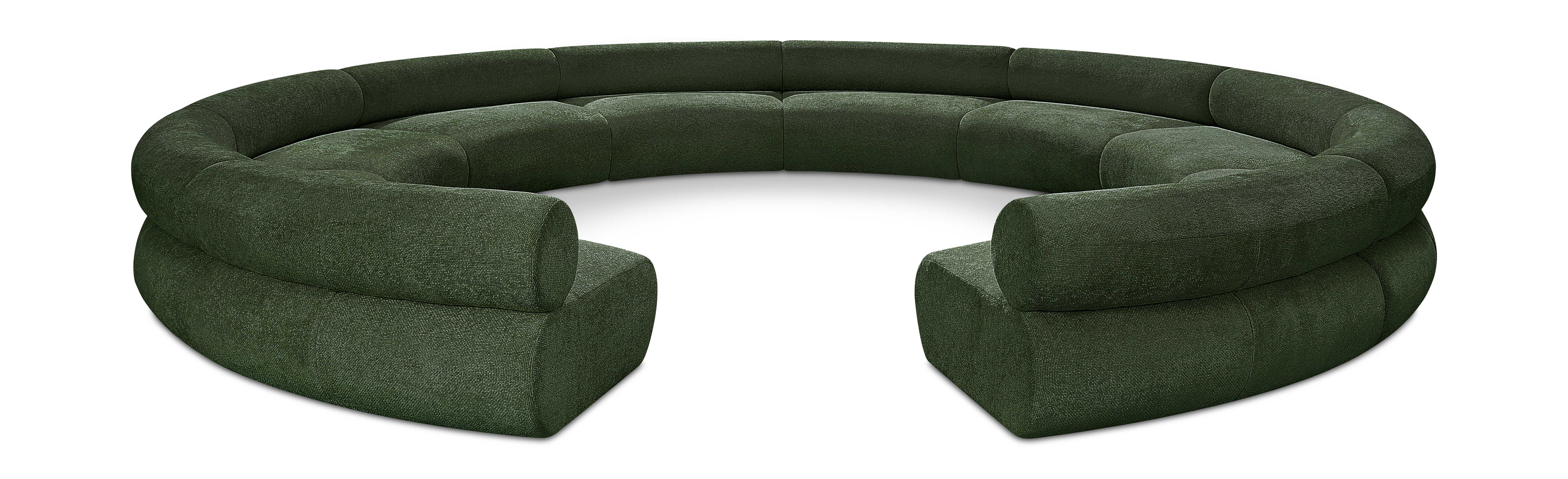 Bale - 10 Piece Modular Sofa - Green
