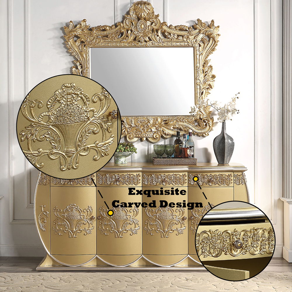 Bernadette - Server - Gold, gold, view 8