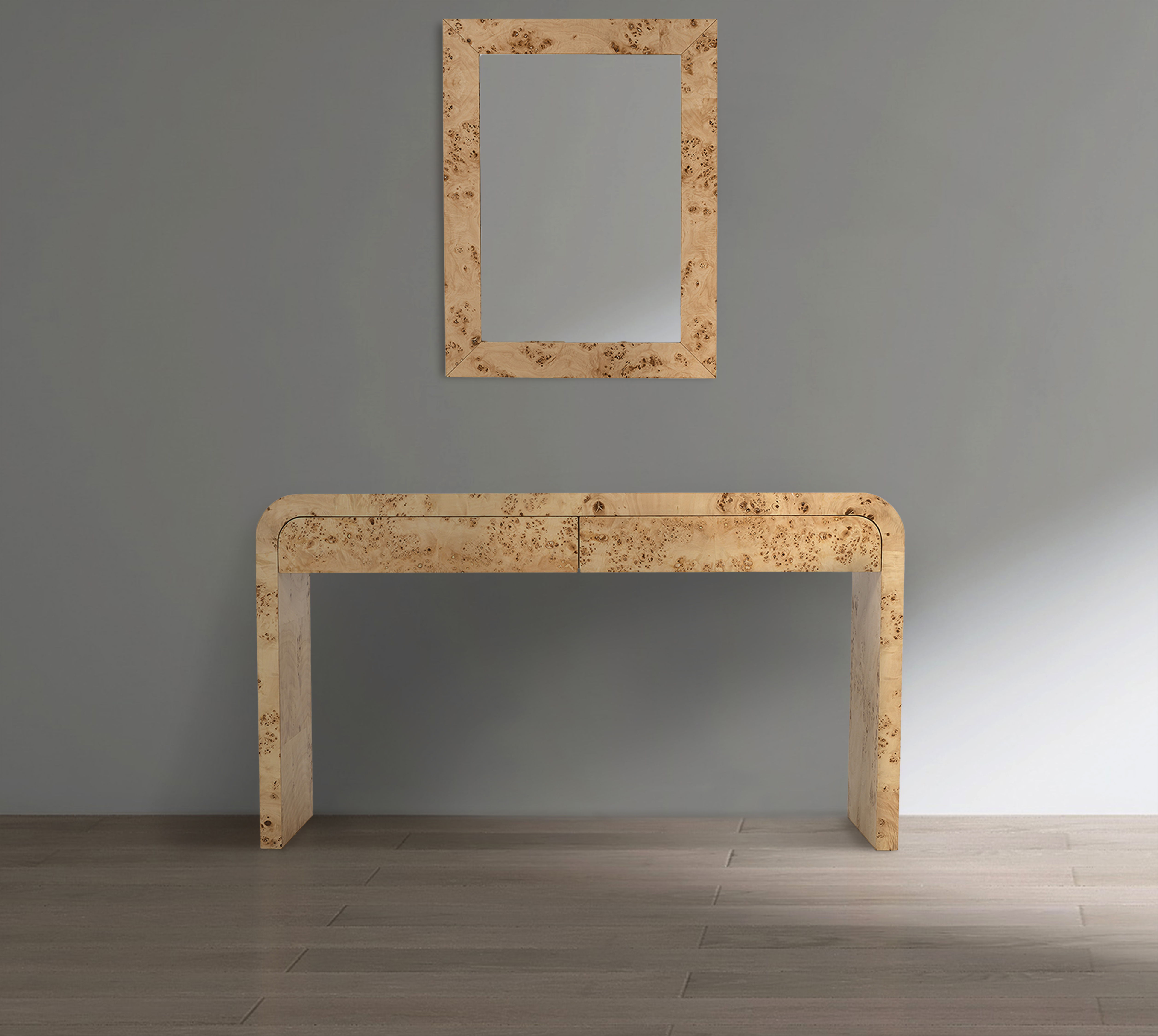 Cresthill - Ash Mirror - Natural