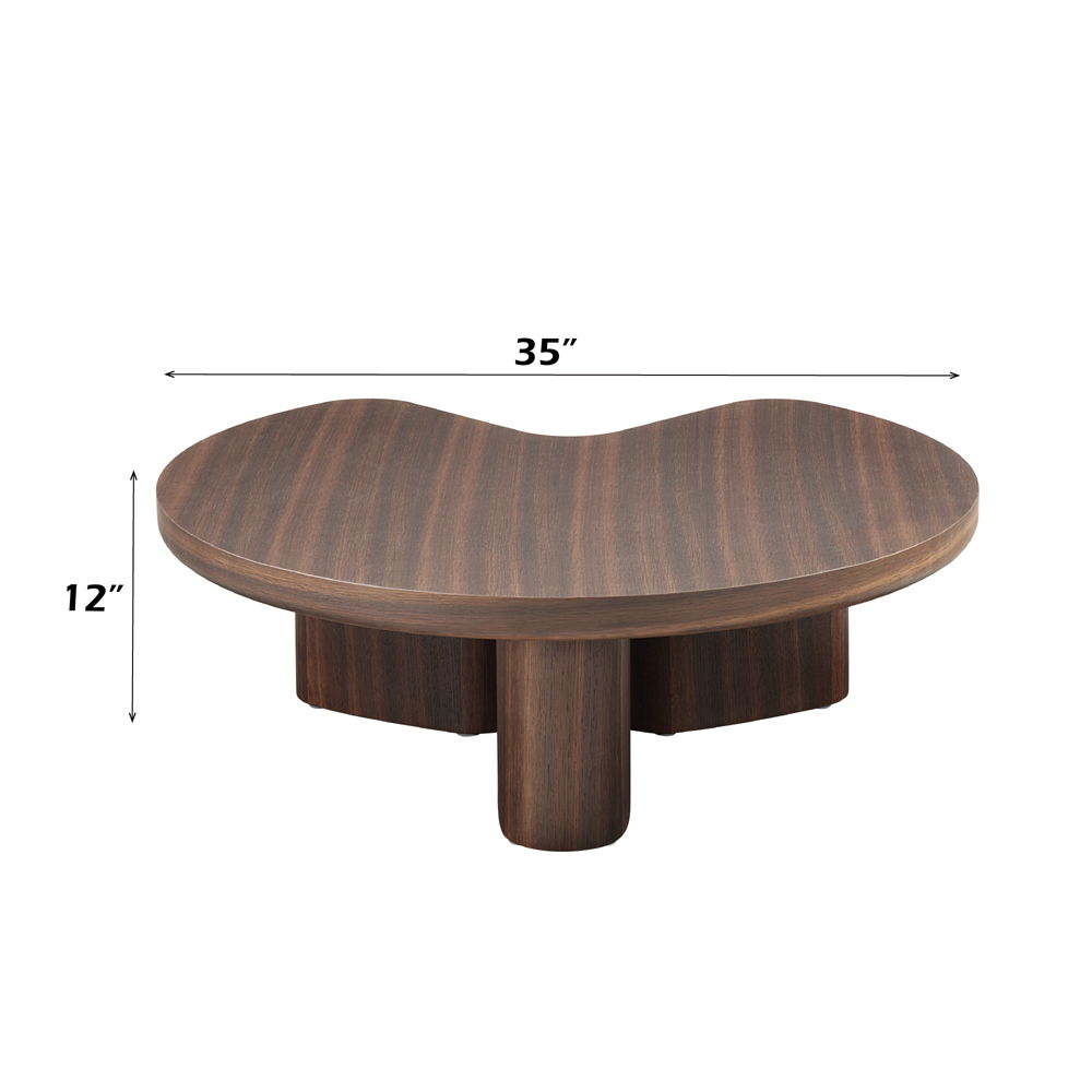Yoab - Coffee Table - Smoked Oak, light brown, view 4