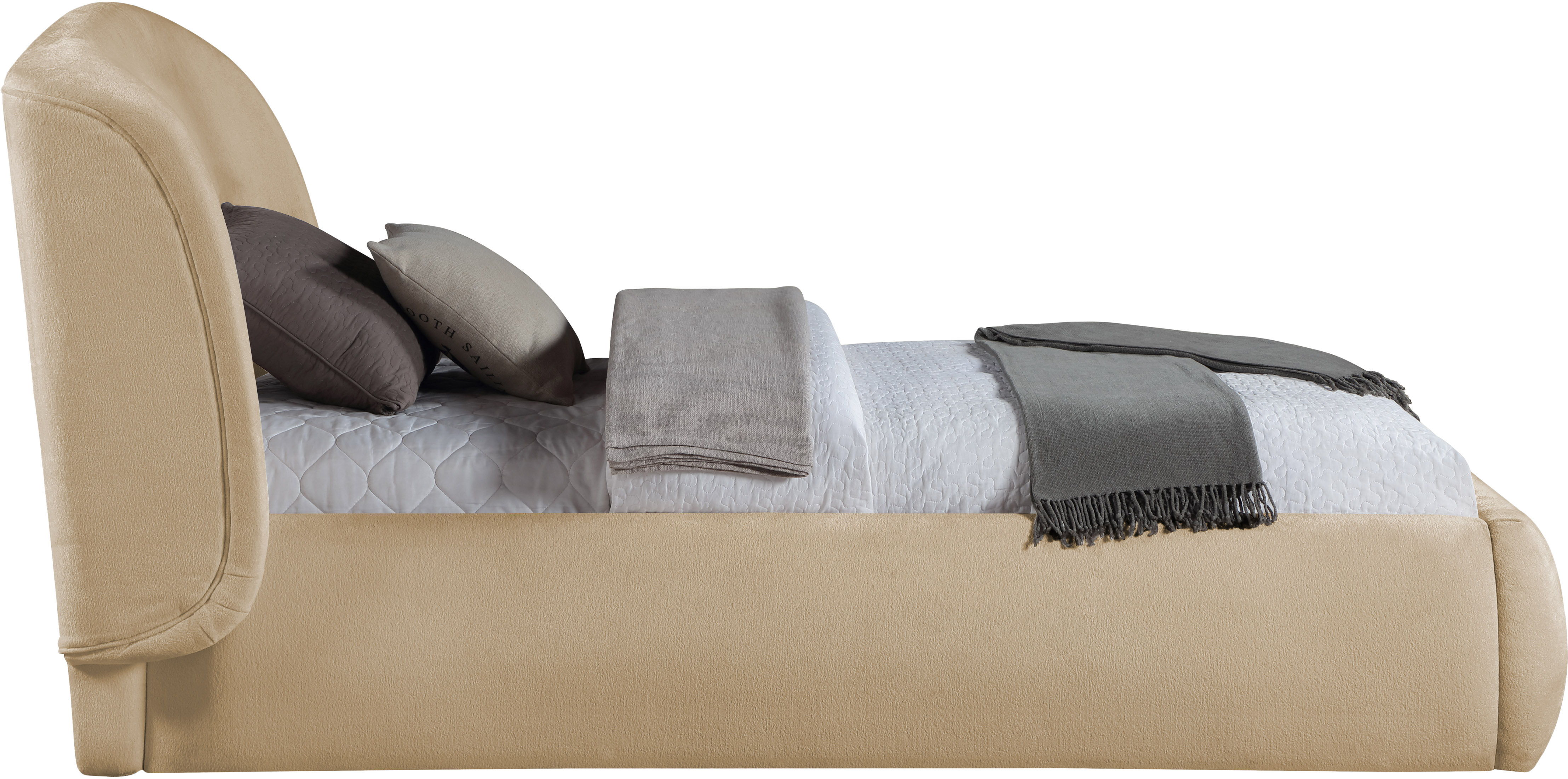 Sandro - Twin Bed - Beige