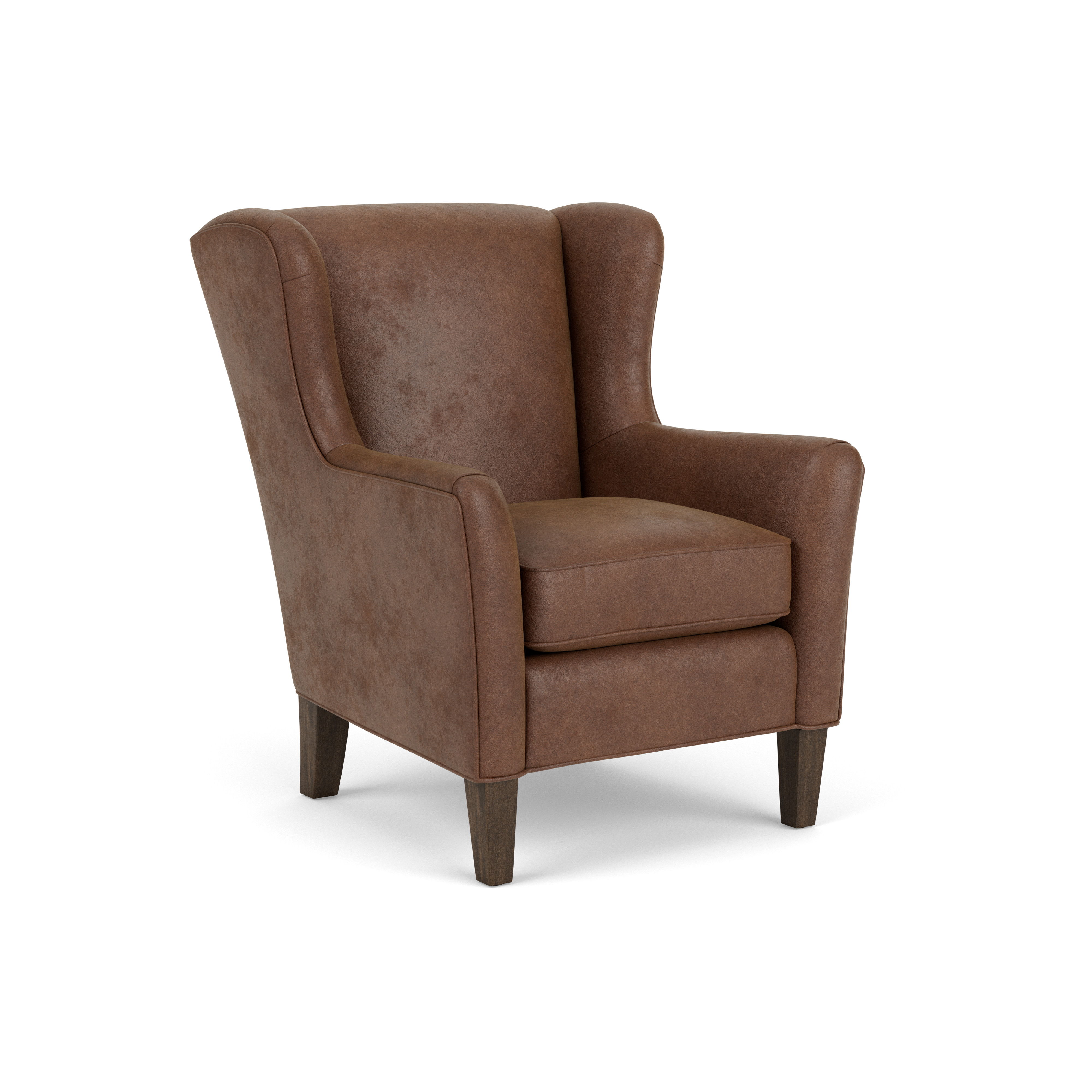 Ace - Fabric Chair, dark brown