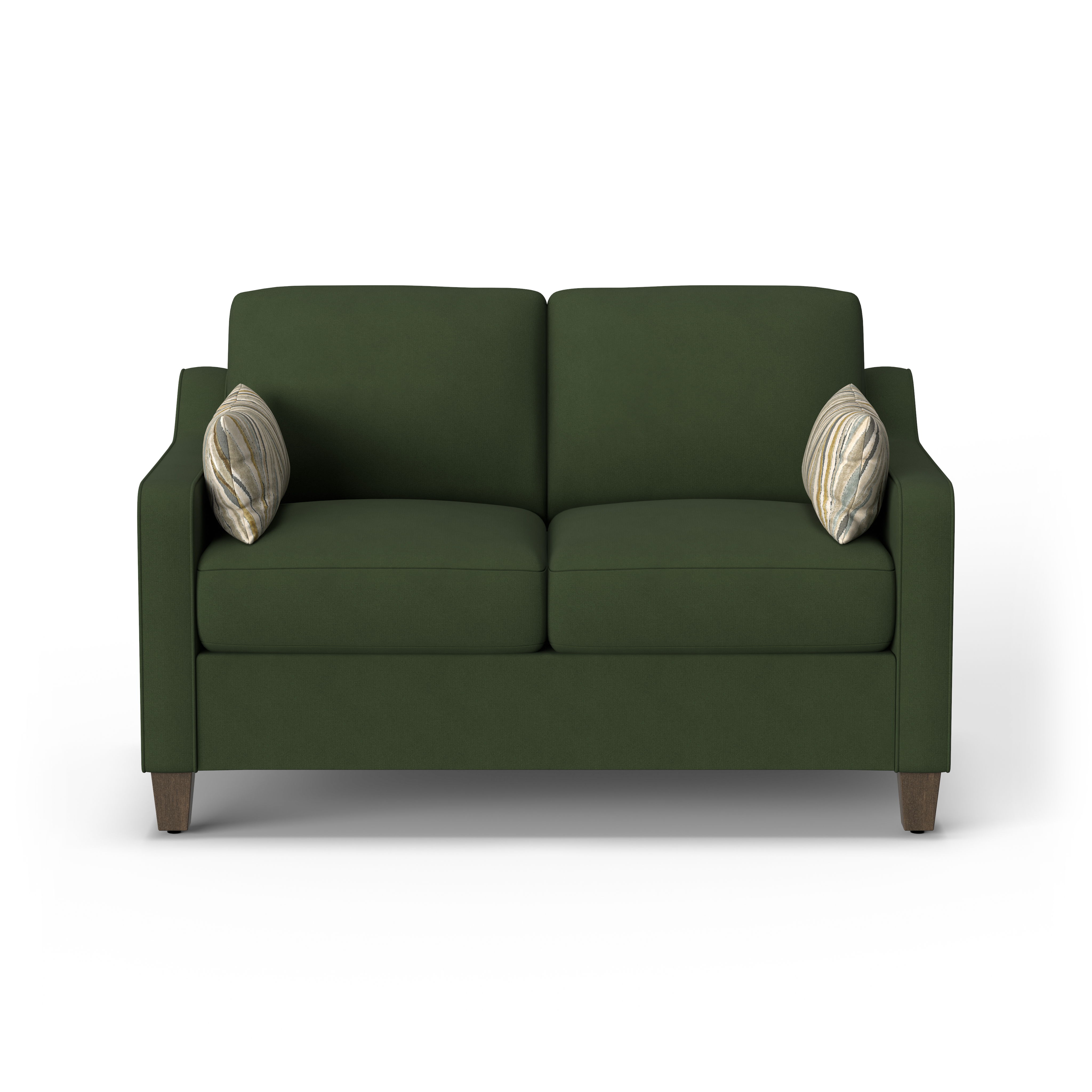 Drew - Fabric Loveseat, green, view 6
