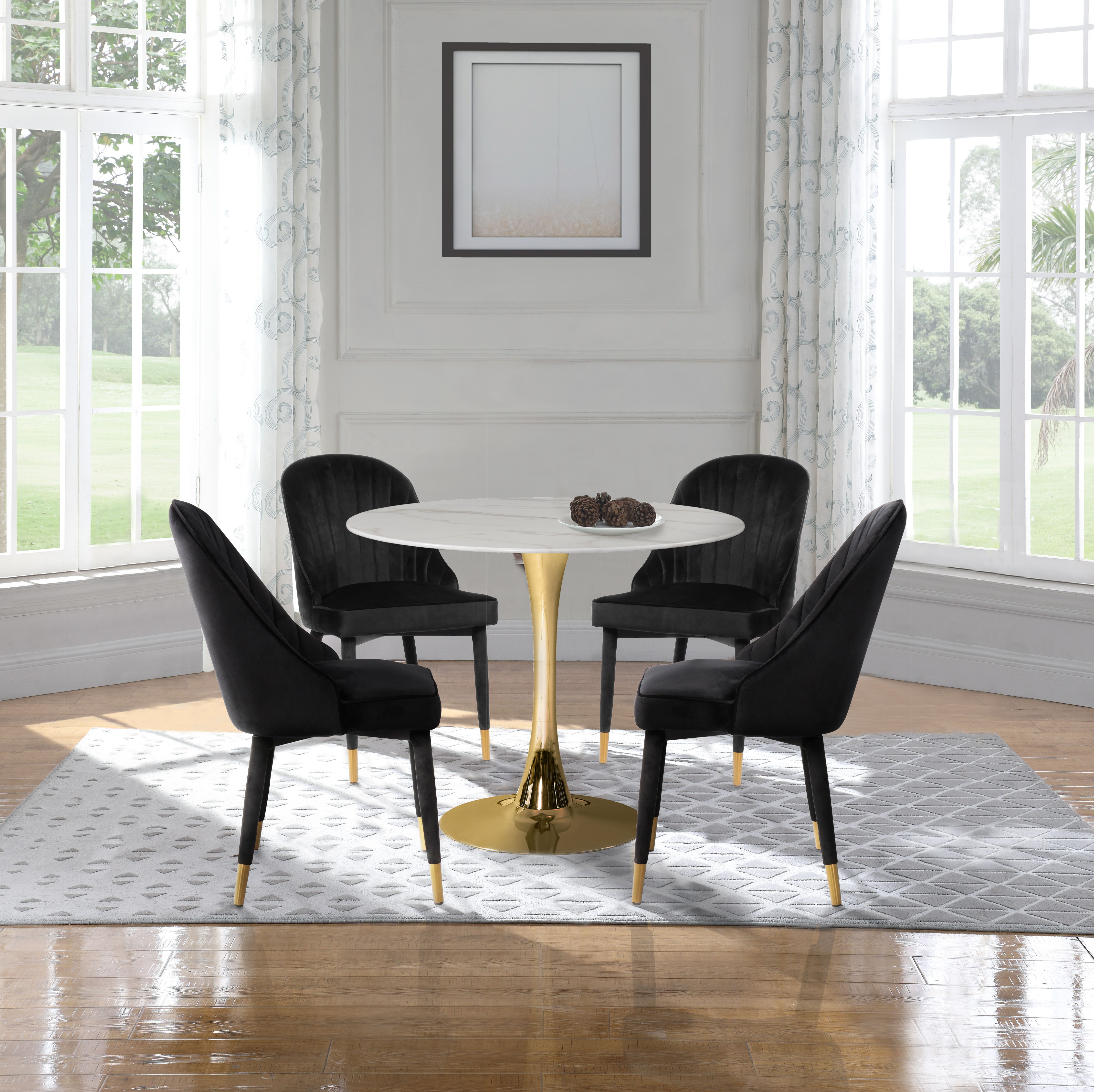 Belle - Dining Chair (Set of 2) - Black