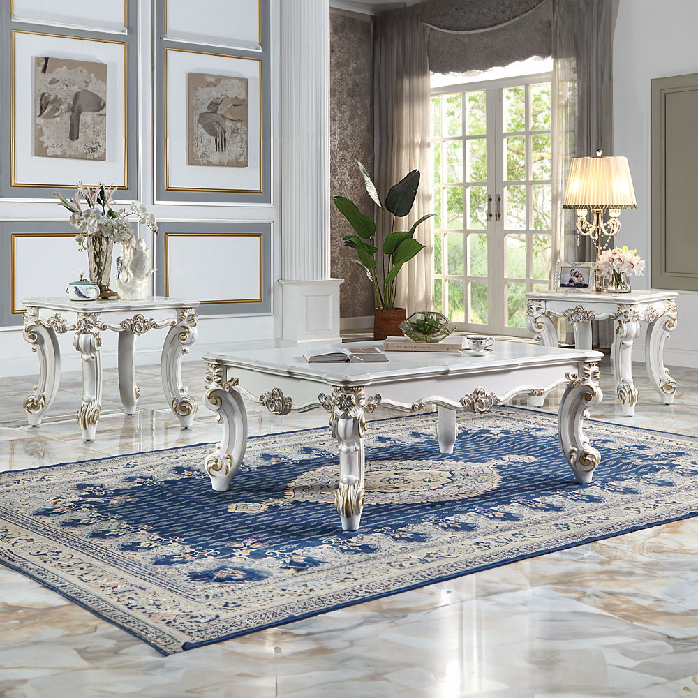 Vendome II - Coffee Table - Antique Pearl, silver, view 6
