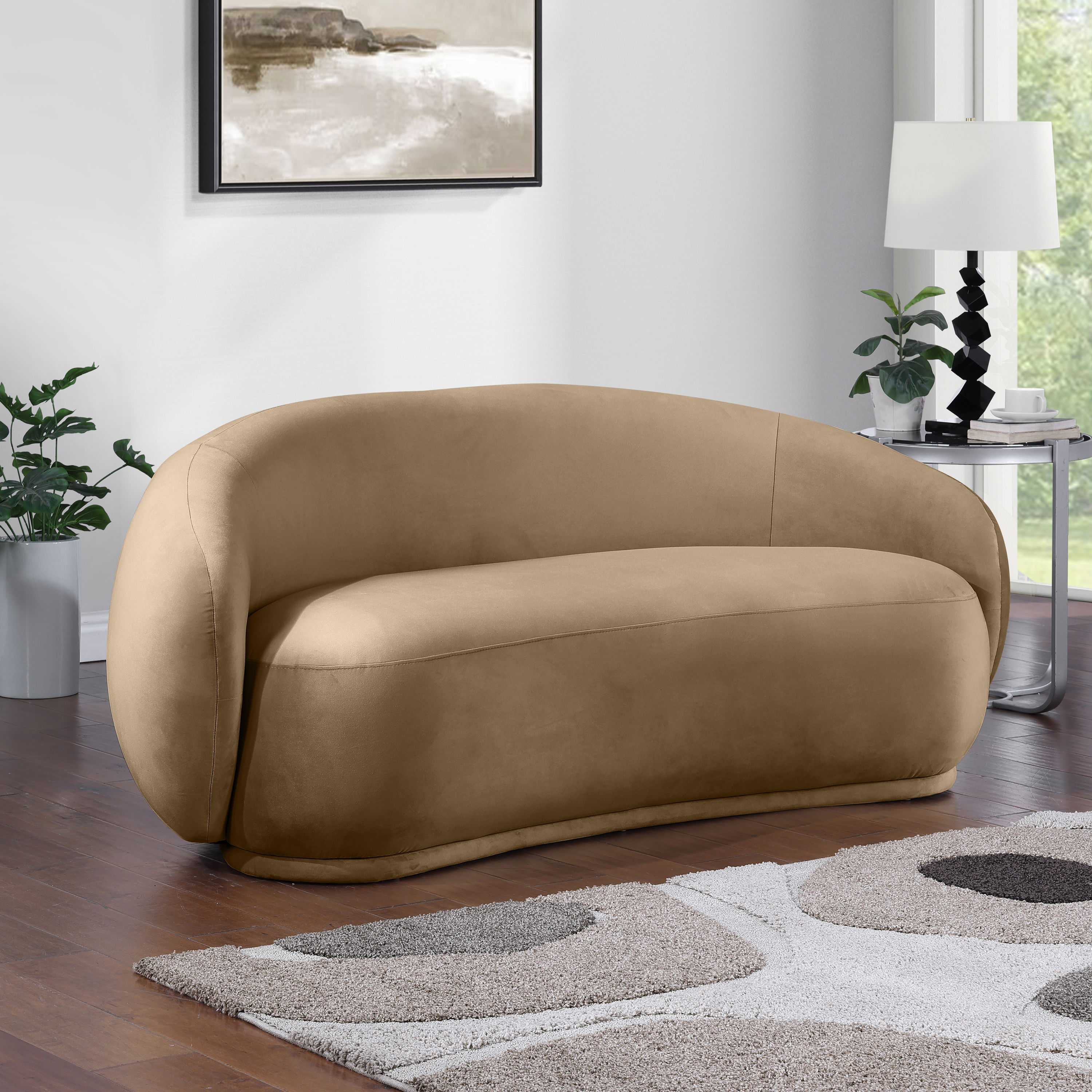 Emery - Loveseat - Beige