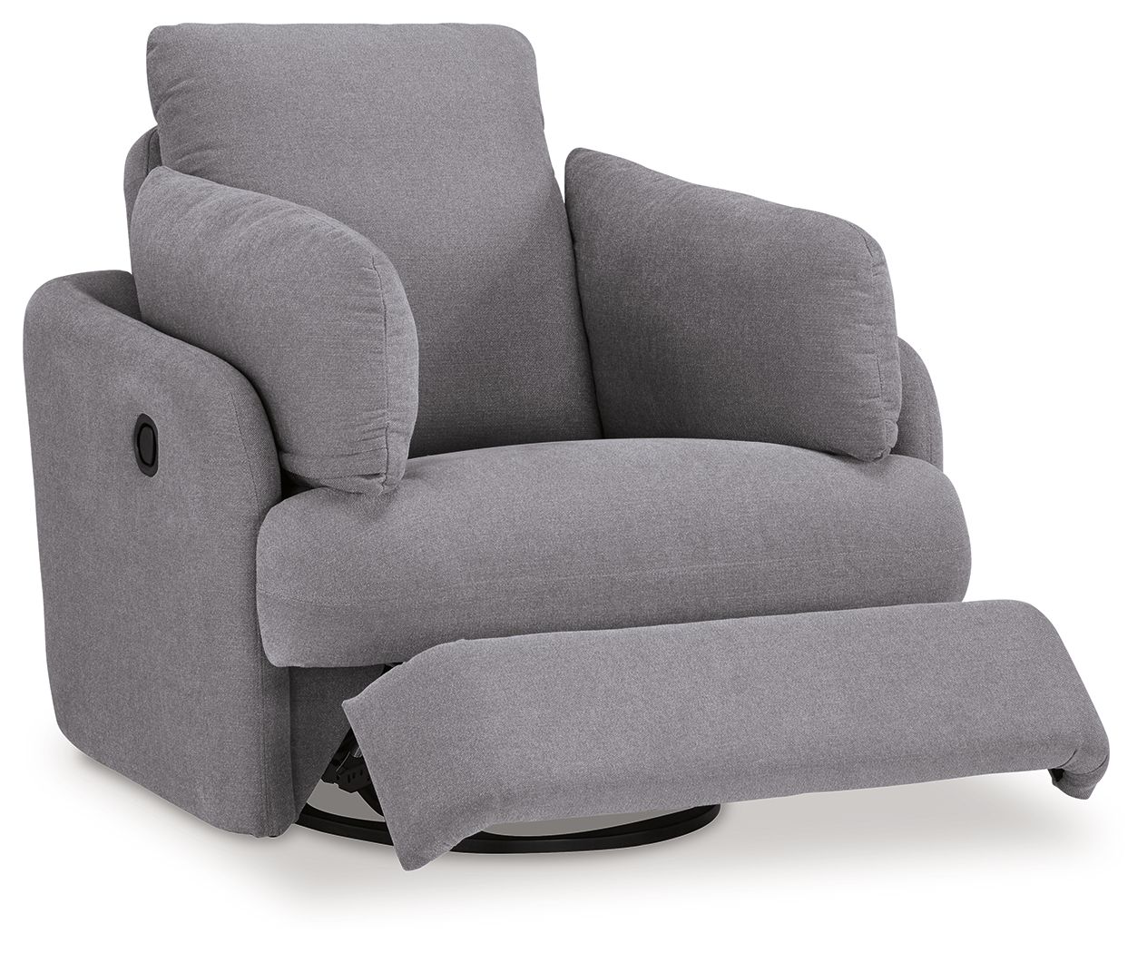 Ashley Furniture Modmax - Swivel Glider Recliner - Granite - Image 3