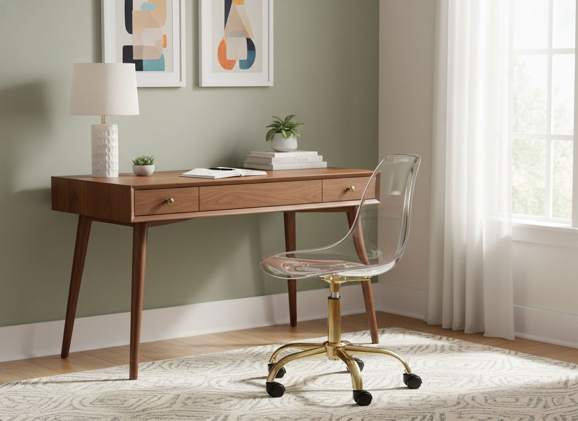 Clarion - Office Chair - Gold