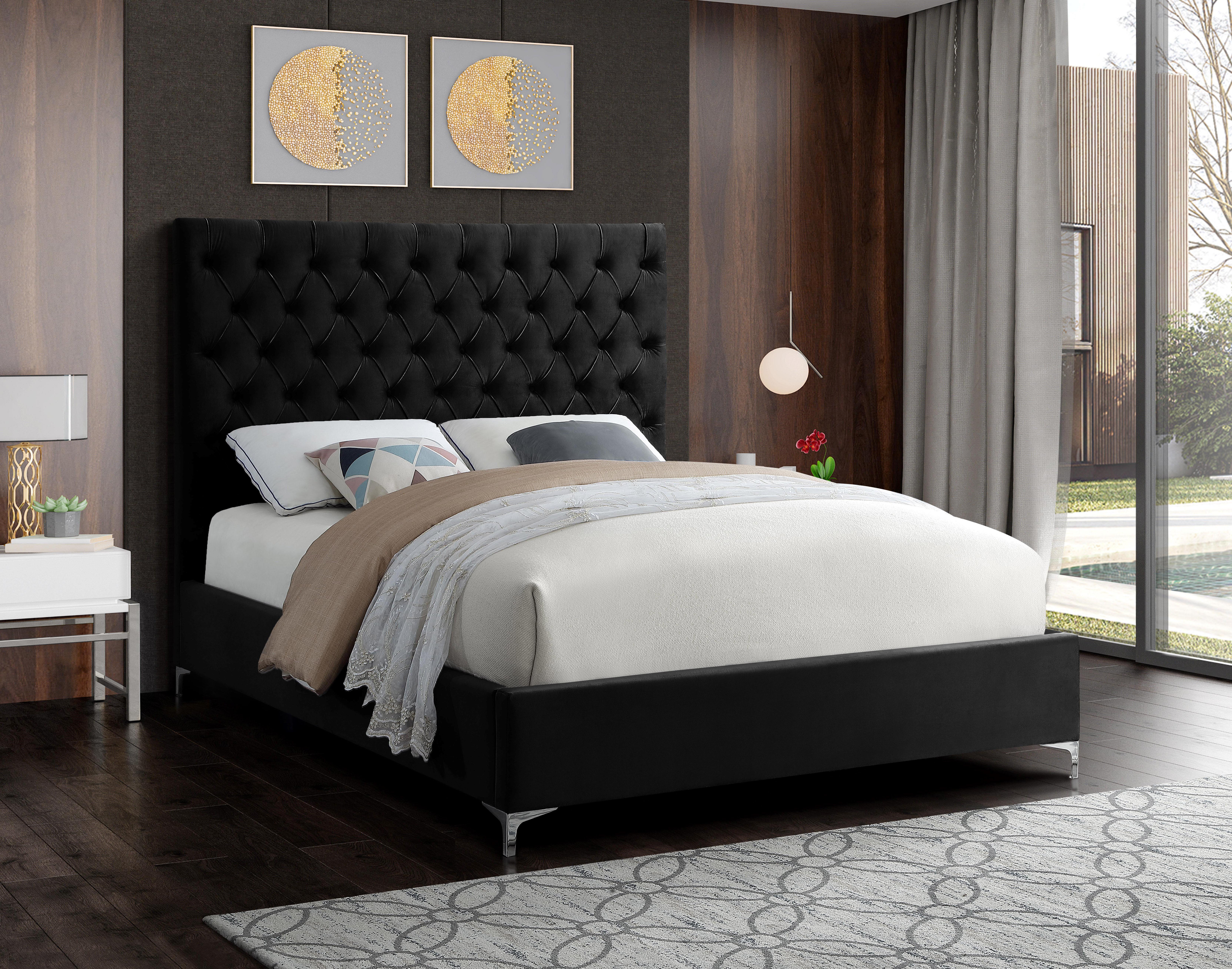 Cruz - King Bed - Black