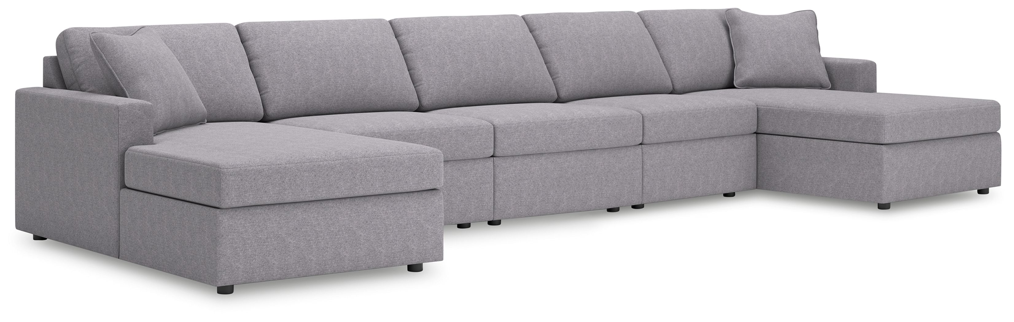 5 Pc · Double Chaise Sectional