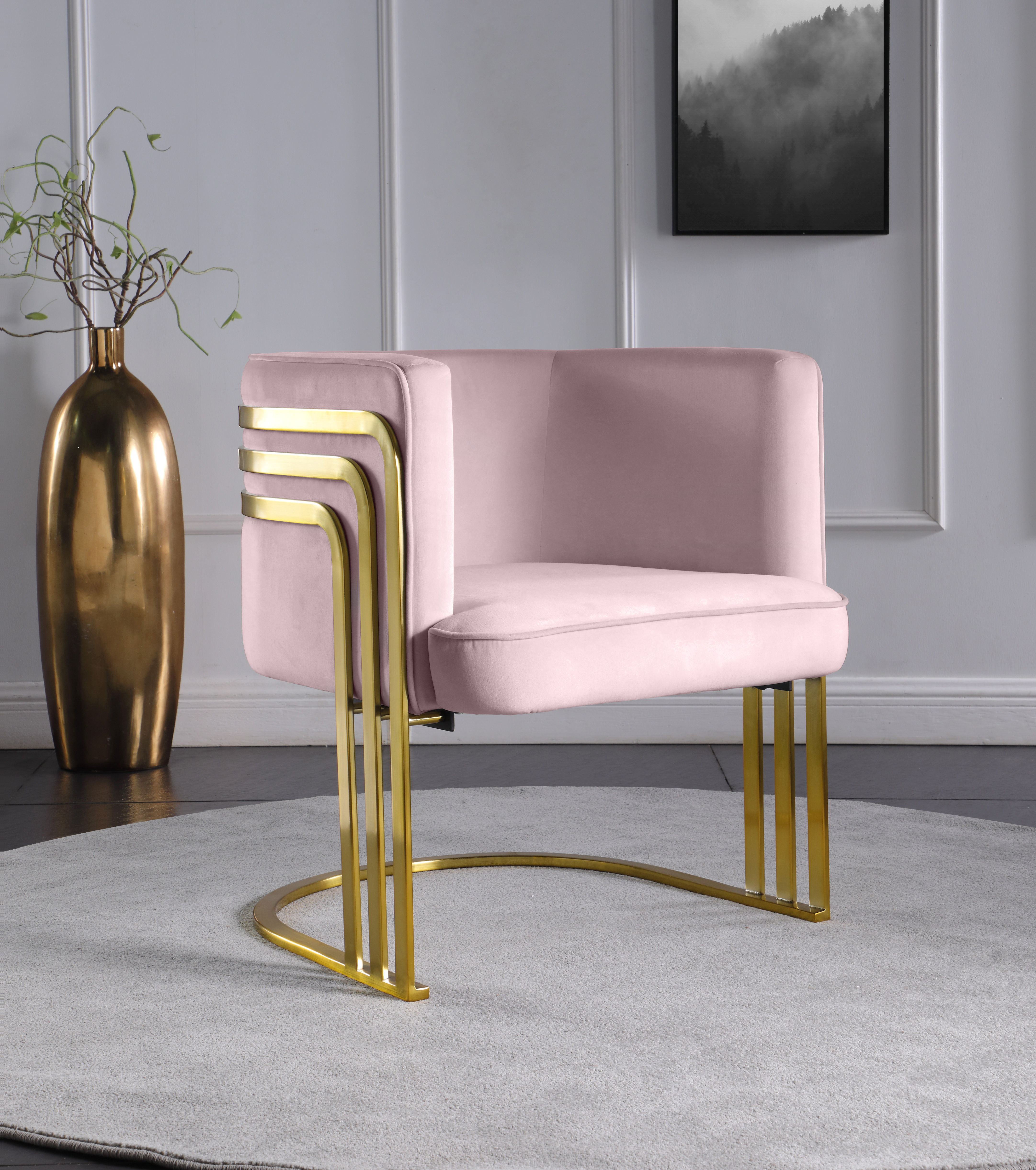 Rays - Accent Chair - Pink