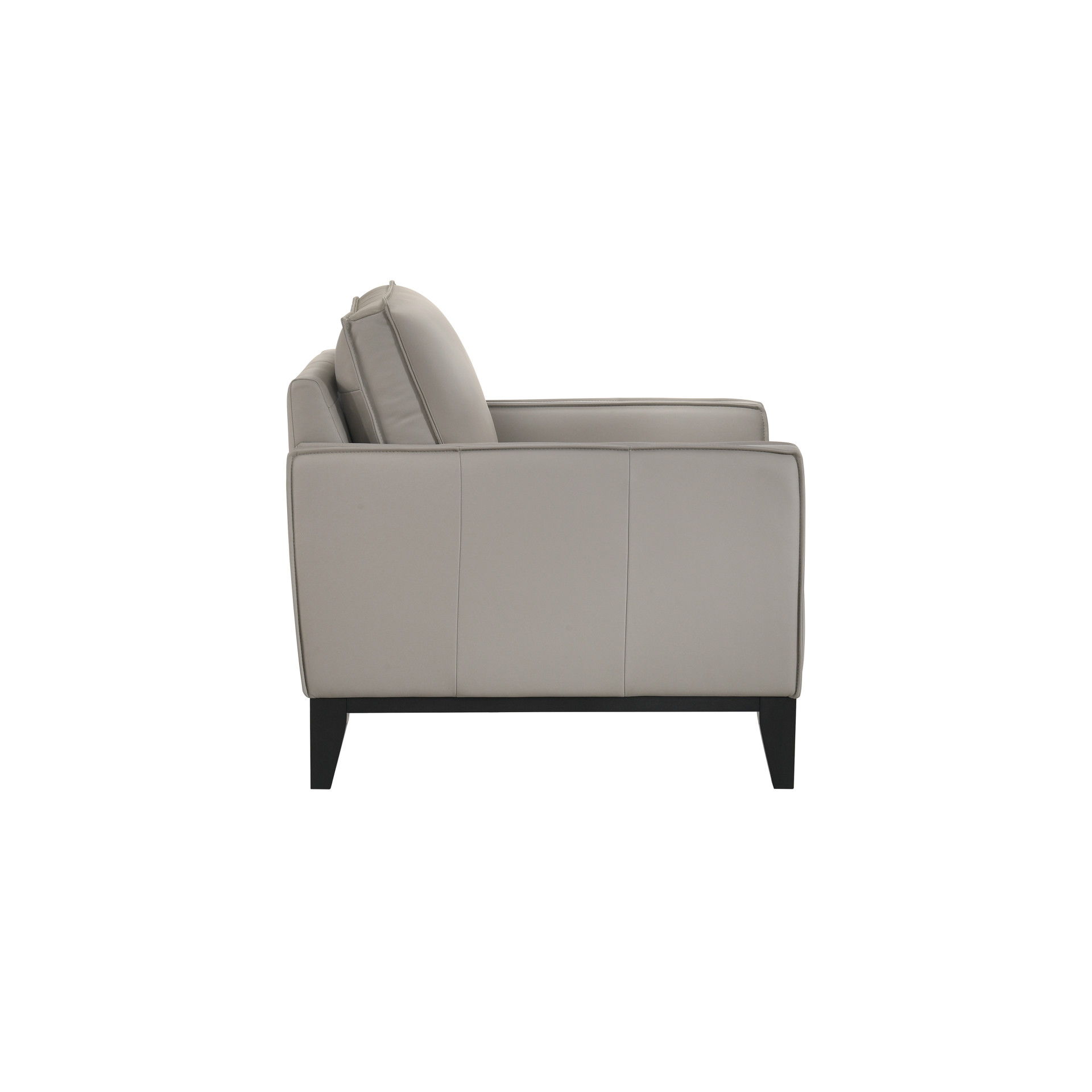 Aaron - Chair - Mist Gray, gray, view 3