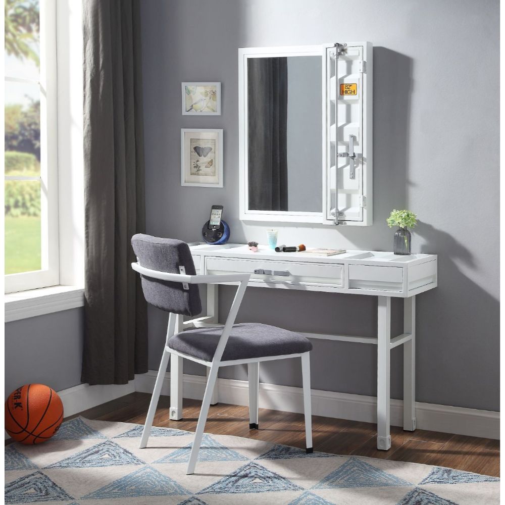 Cargo - Vanity Desk - White, white