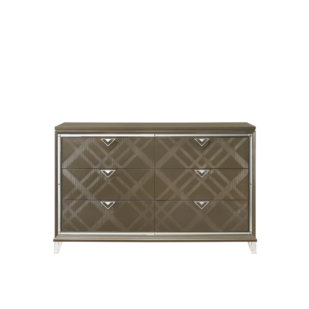 Skylar - Dresser - Dark Champagne, dark brown, view 6