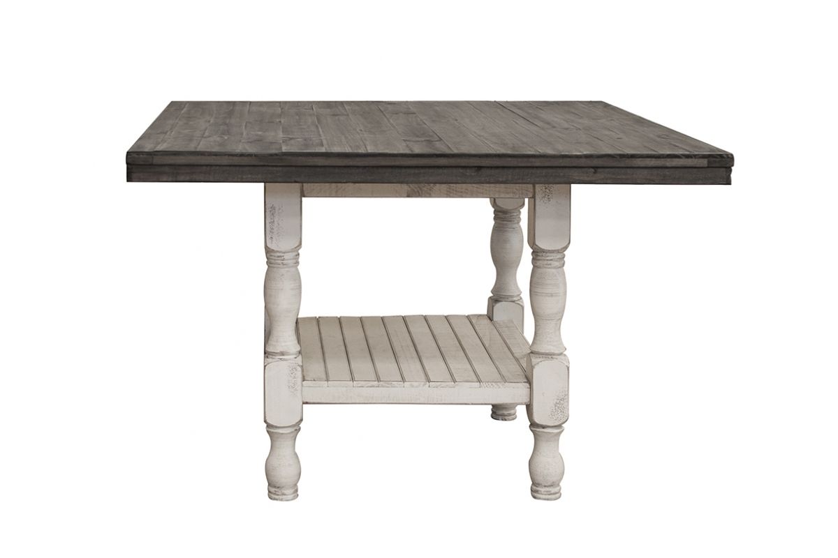 International Furniture Direct Stone - Square Counter Table
