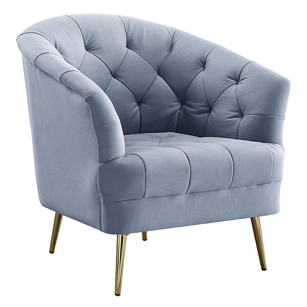 Bayram - Chair - Light Gray Velvet, light gray, view 2
