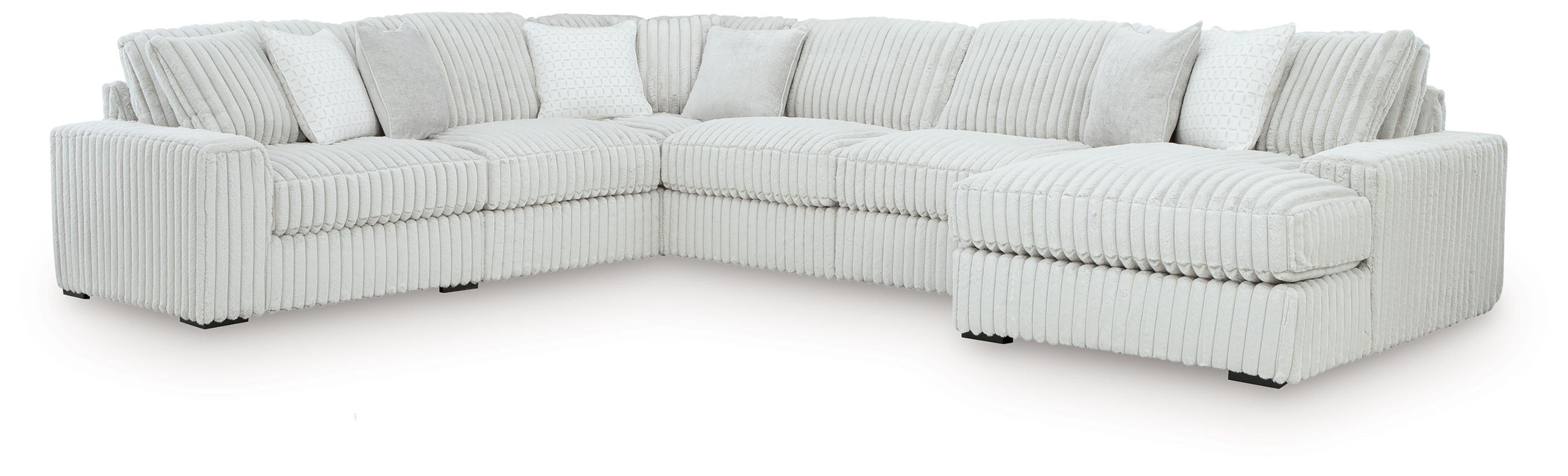 6 Pc · Sectional With RAF Corner Chaise