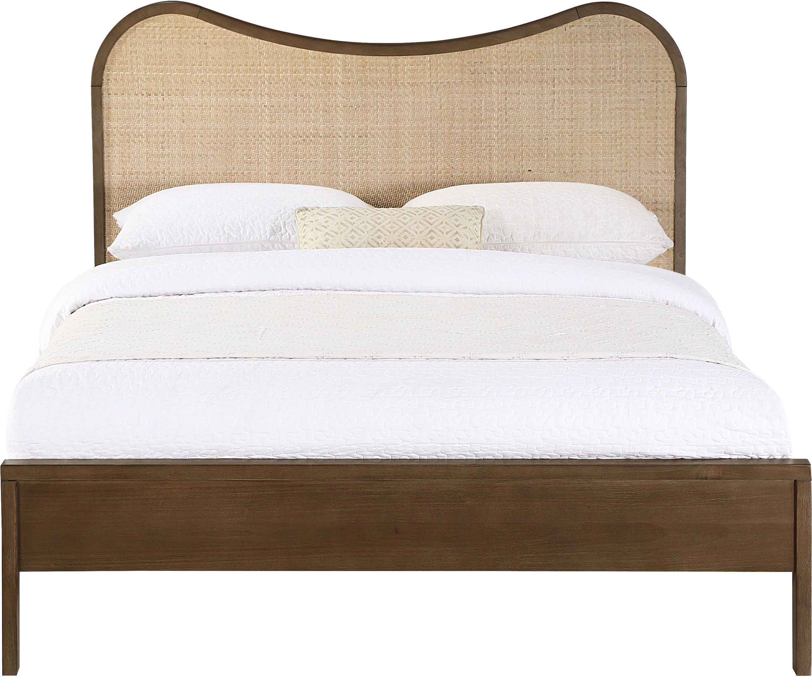 Windsor - Solid Wood Full Bed (3 Boxes) - Brown
