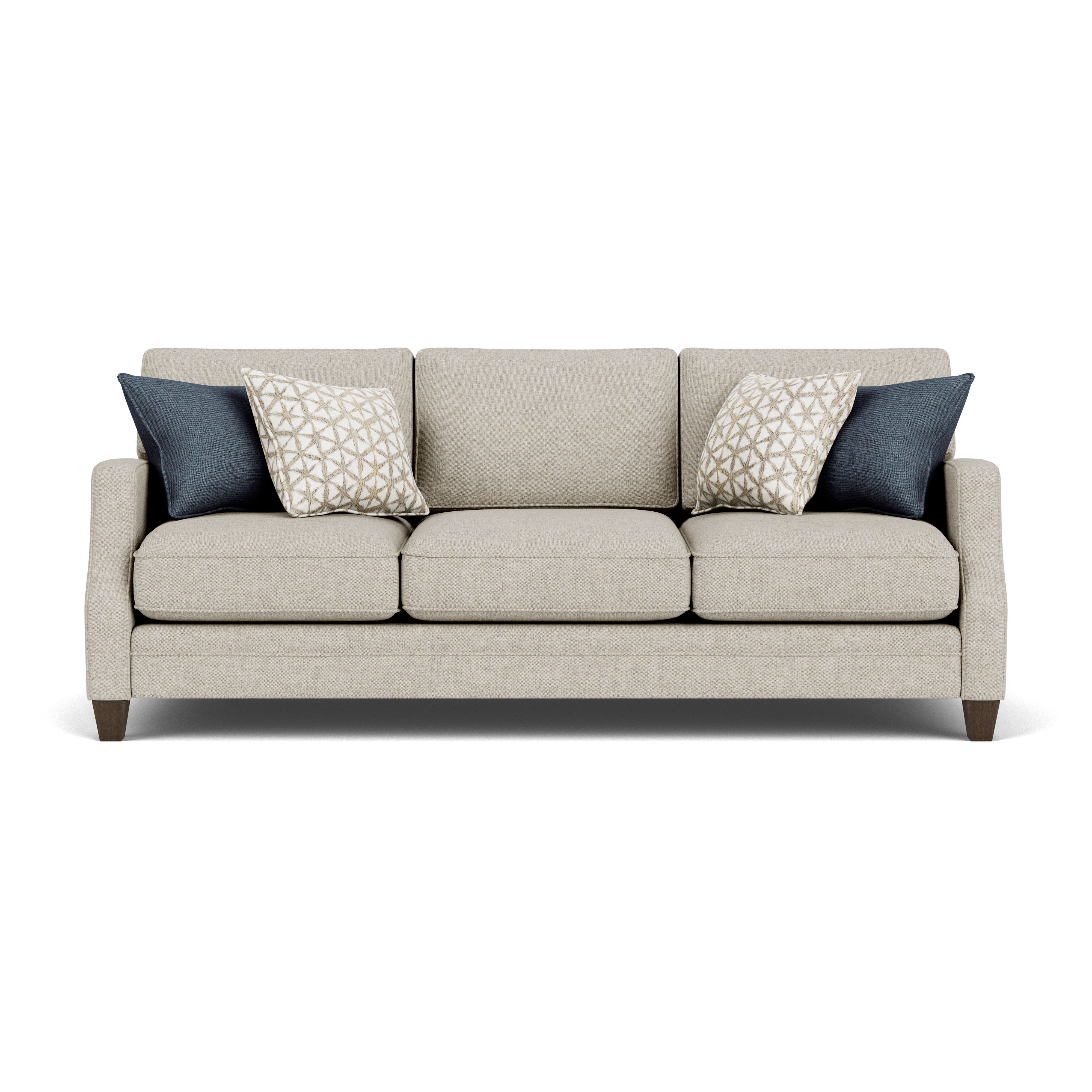 Lennox - Fabric Sofa, light gray, view 3