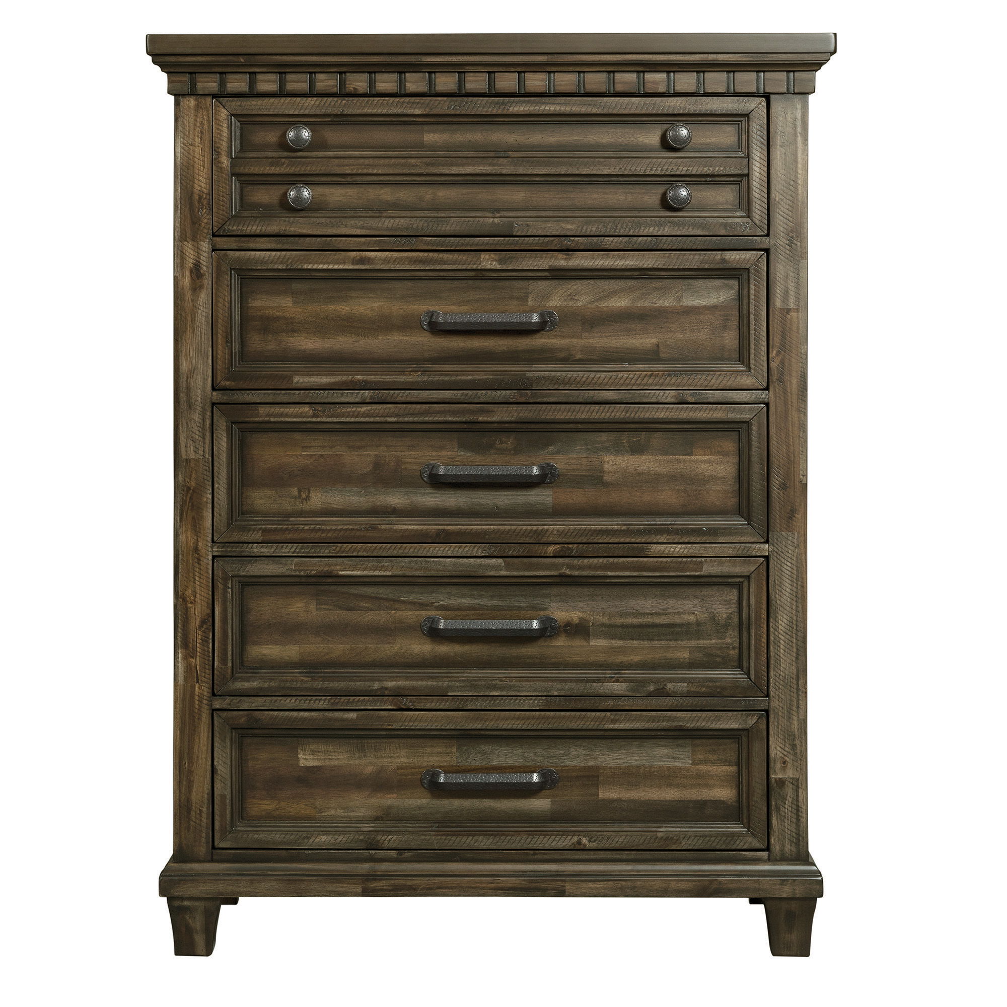 McCoy - 5-Drawer Chest - Charcoal