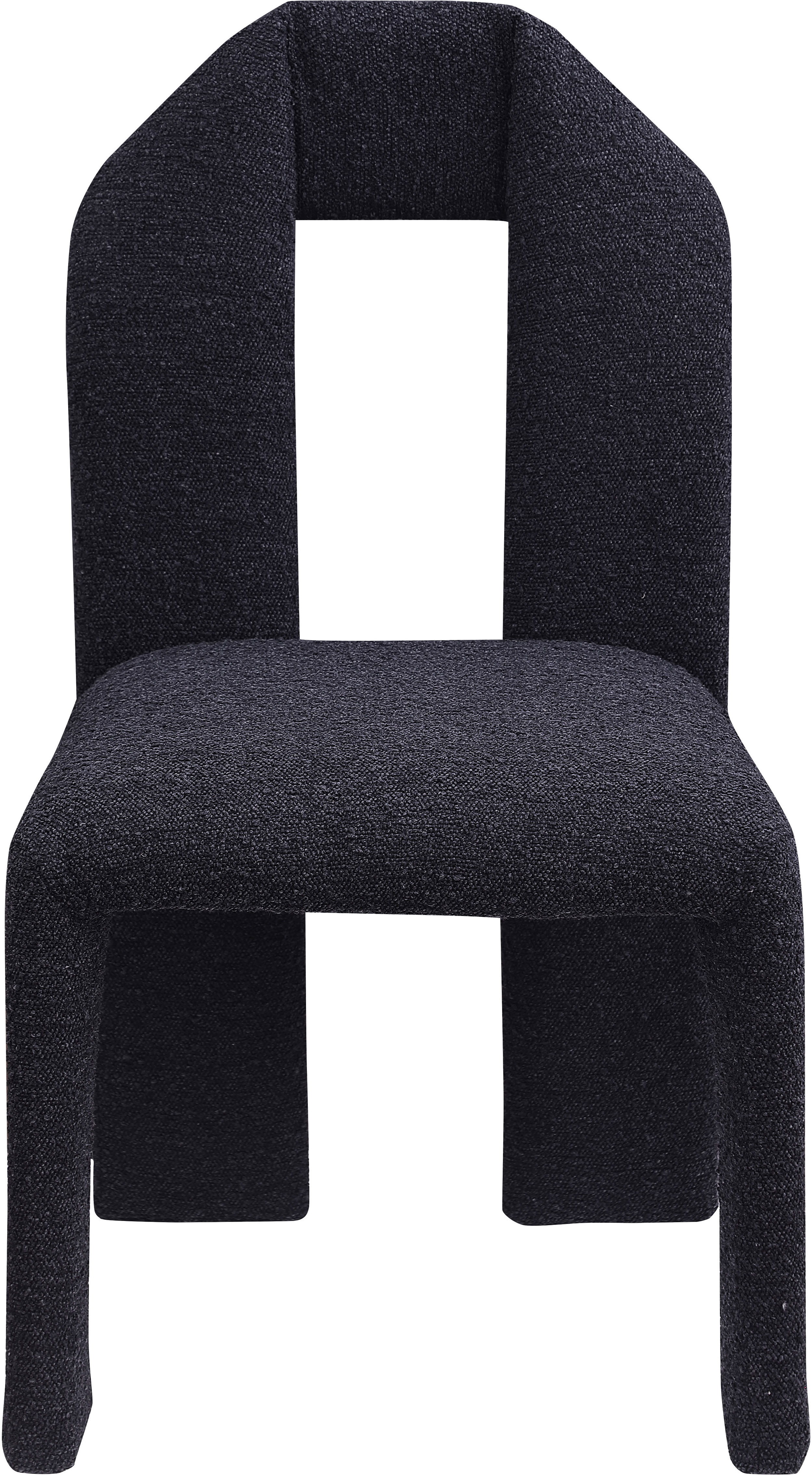 Bennett - Boucle Dining Chair (Set of 2) - Black