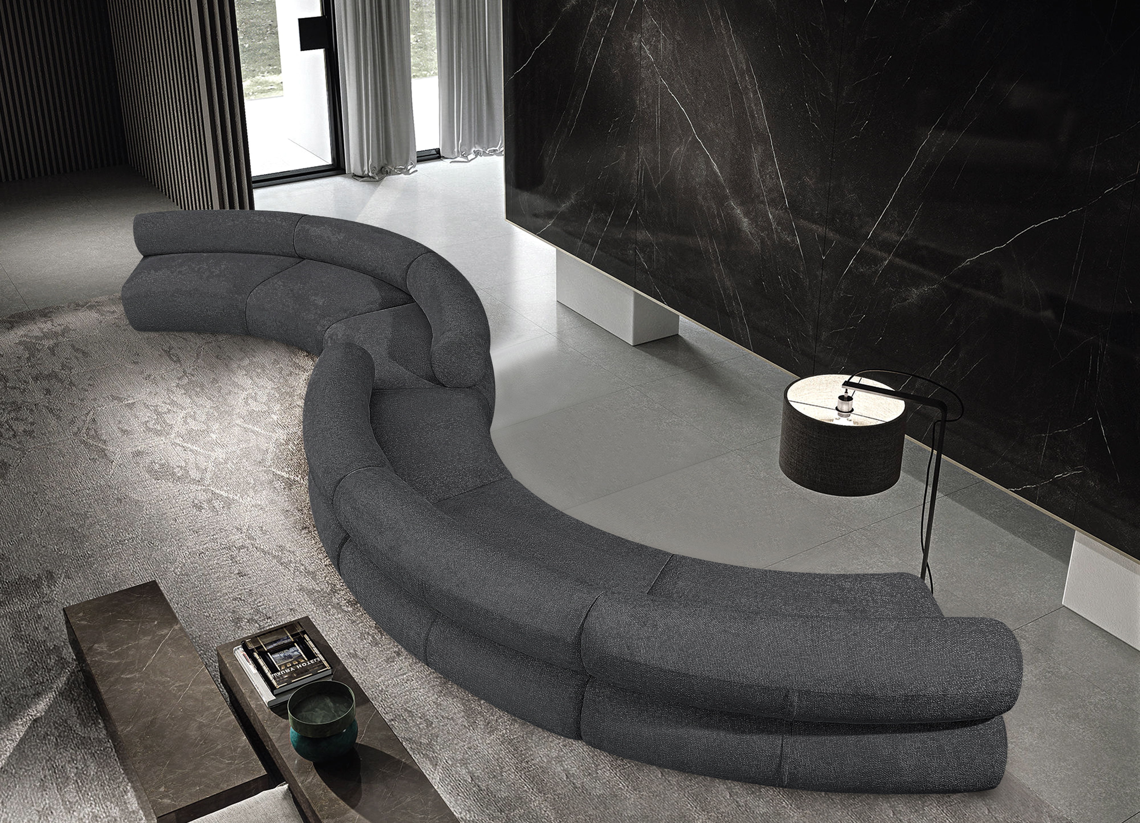 Bale - 6 Piece Modular Sofa - Gray
