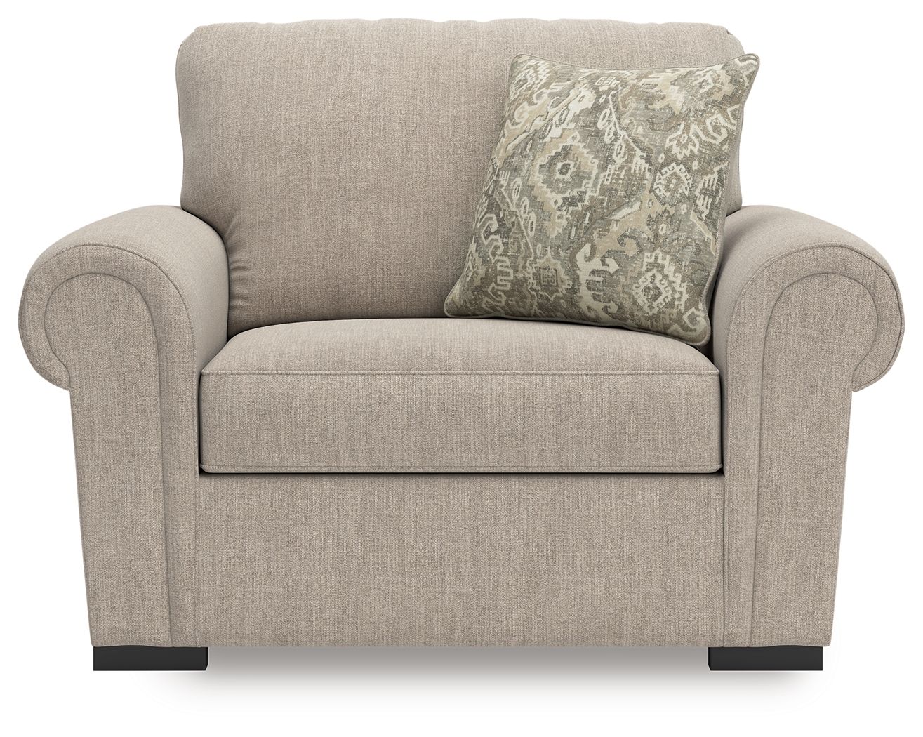 Ashley Furniture Sararose - Chair and a Half - Heather - Image 3