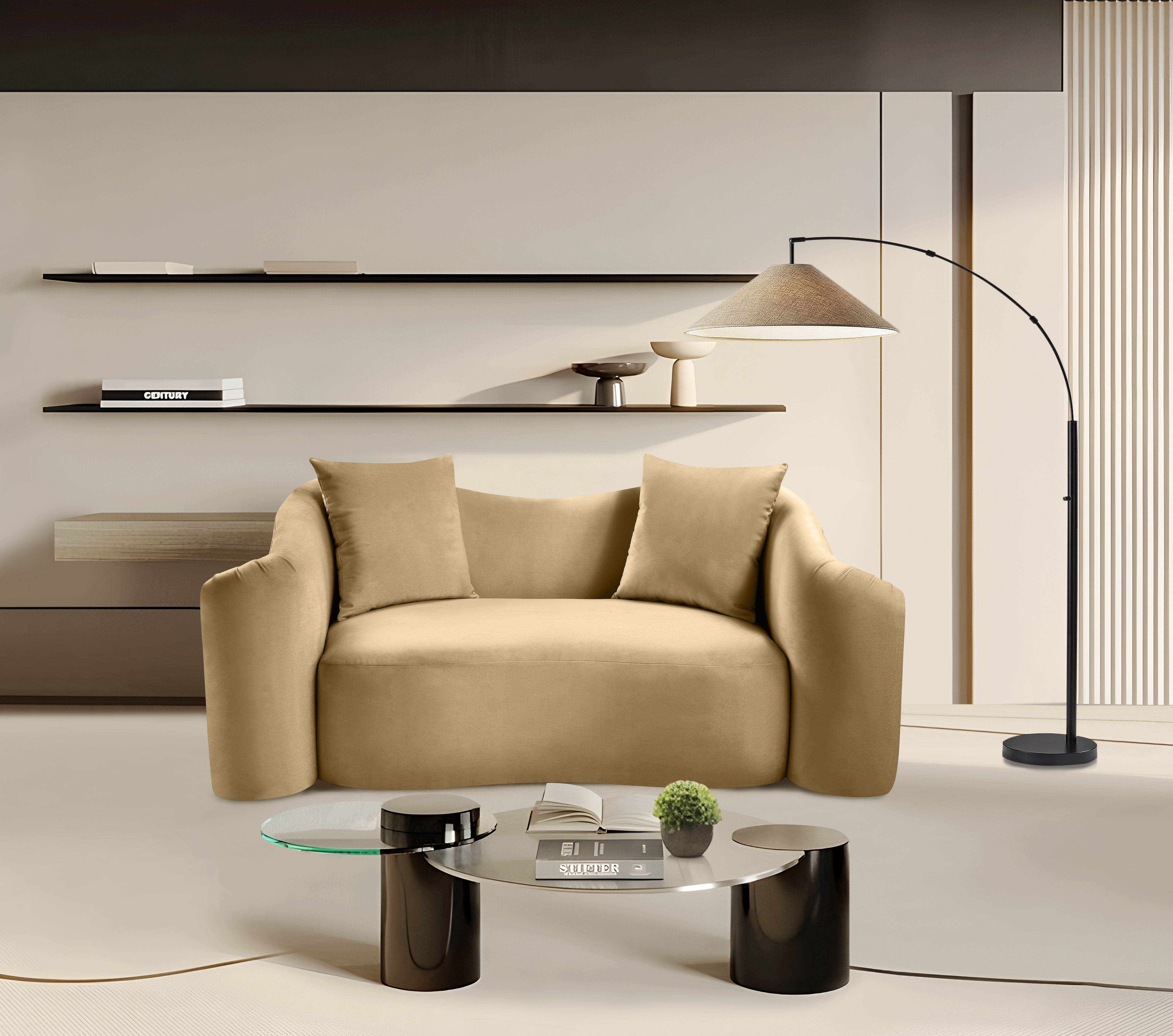 Destin - Loveseat - Camel