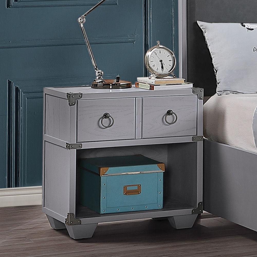Orchest - Nightstand - Gray, beige