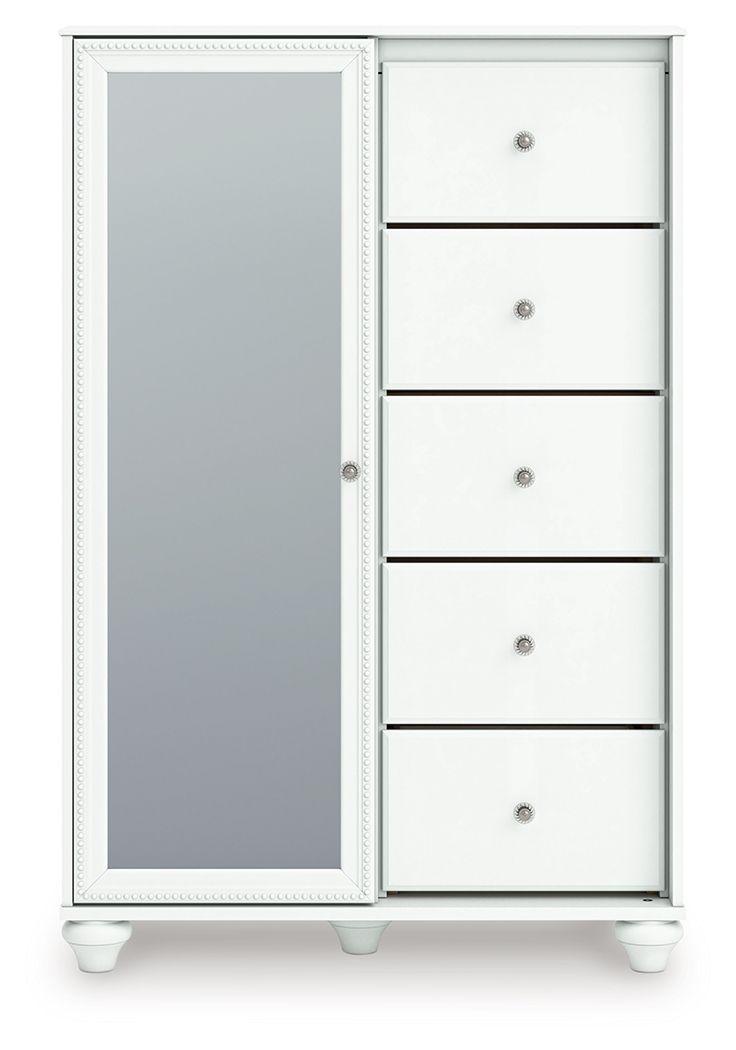 Ashley Furniture Kozlani - Dressing Chest - White - Image 4