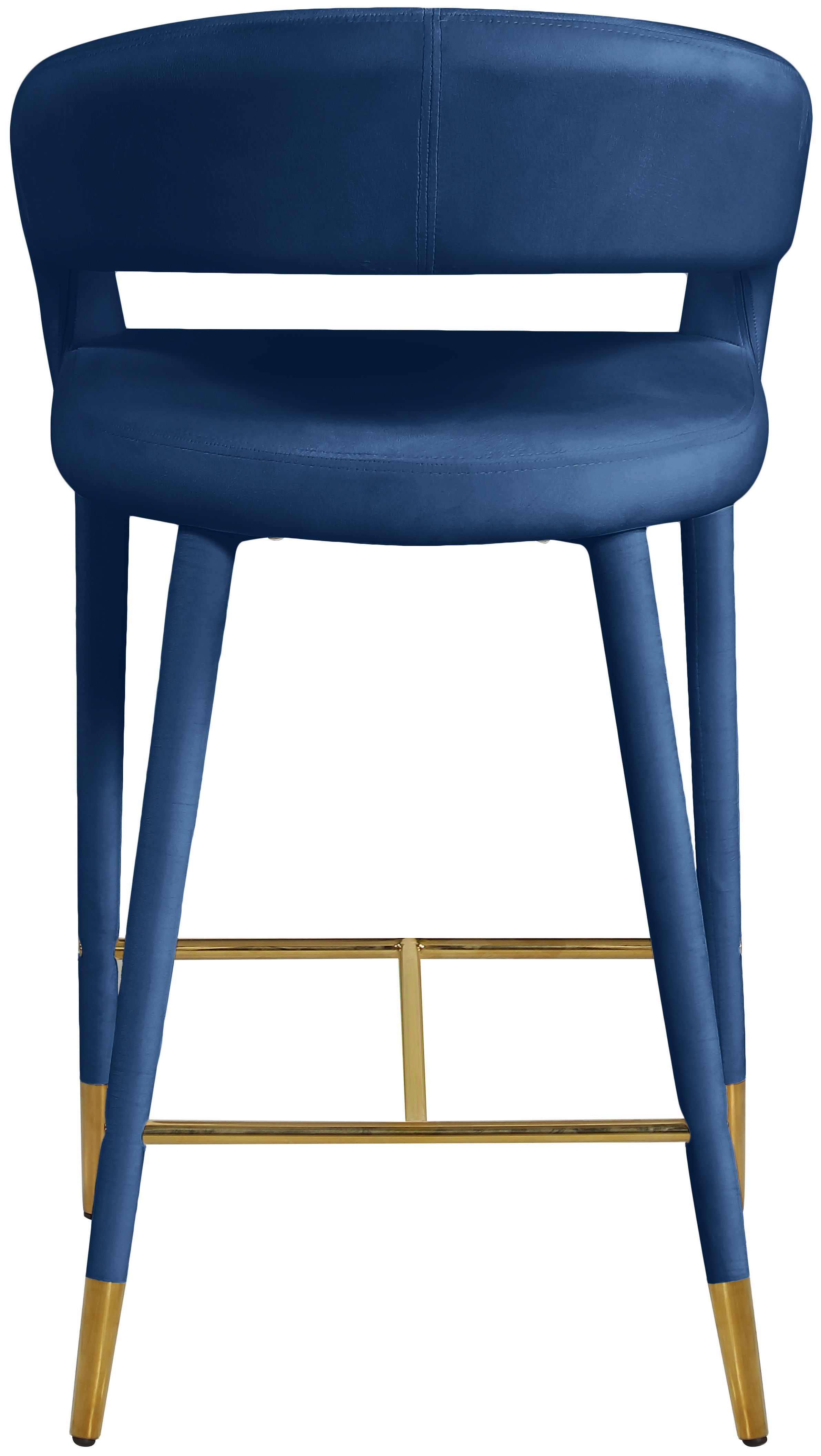 Destiny - Fabric Stool - Navy