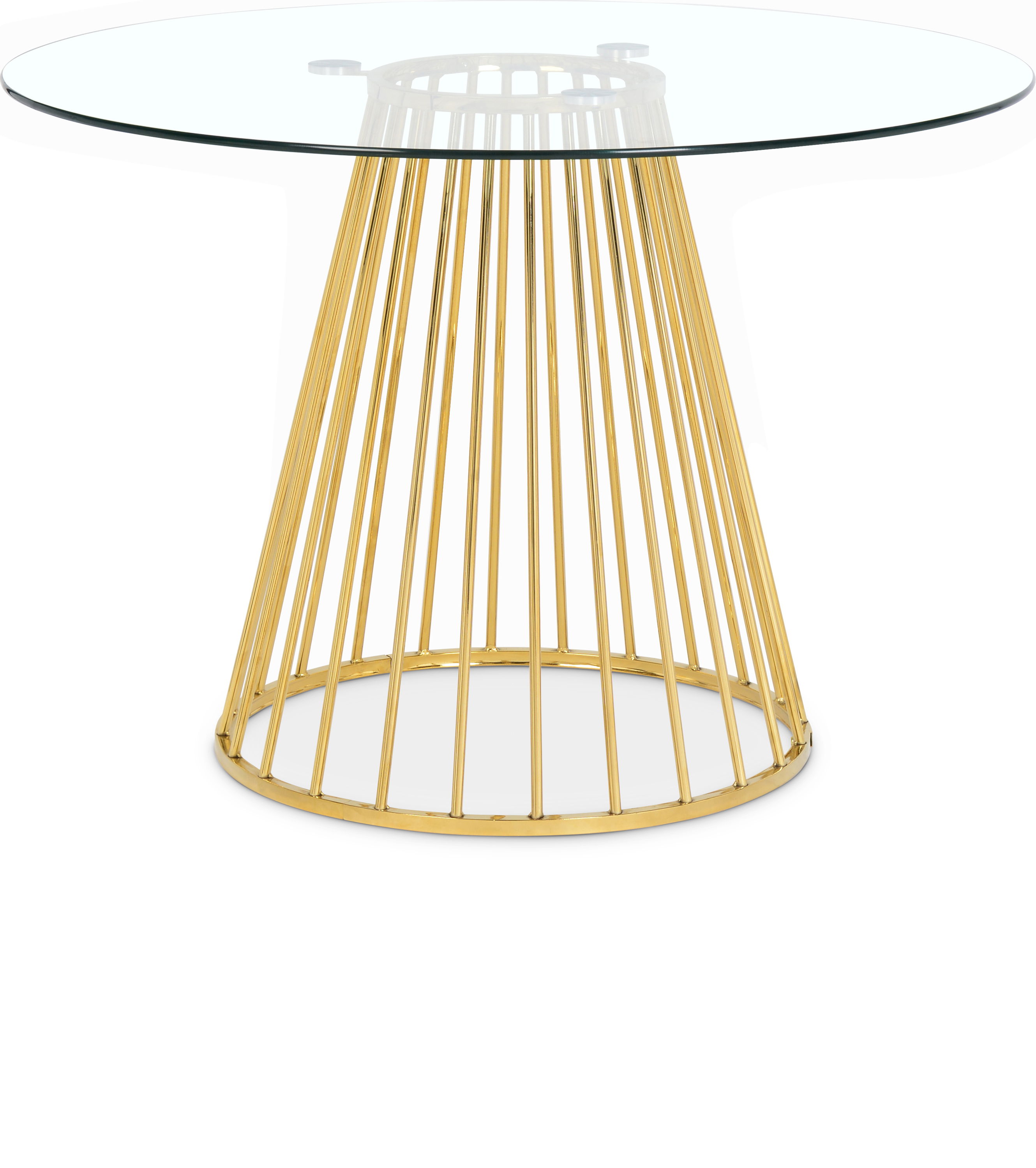 Gio - Dining Table - Gold - Metal
