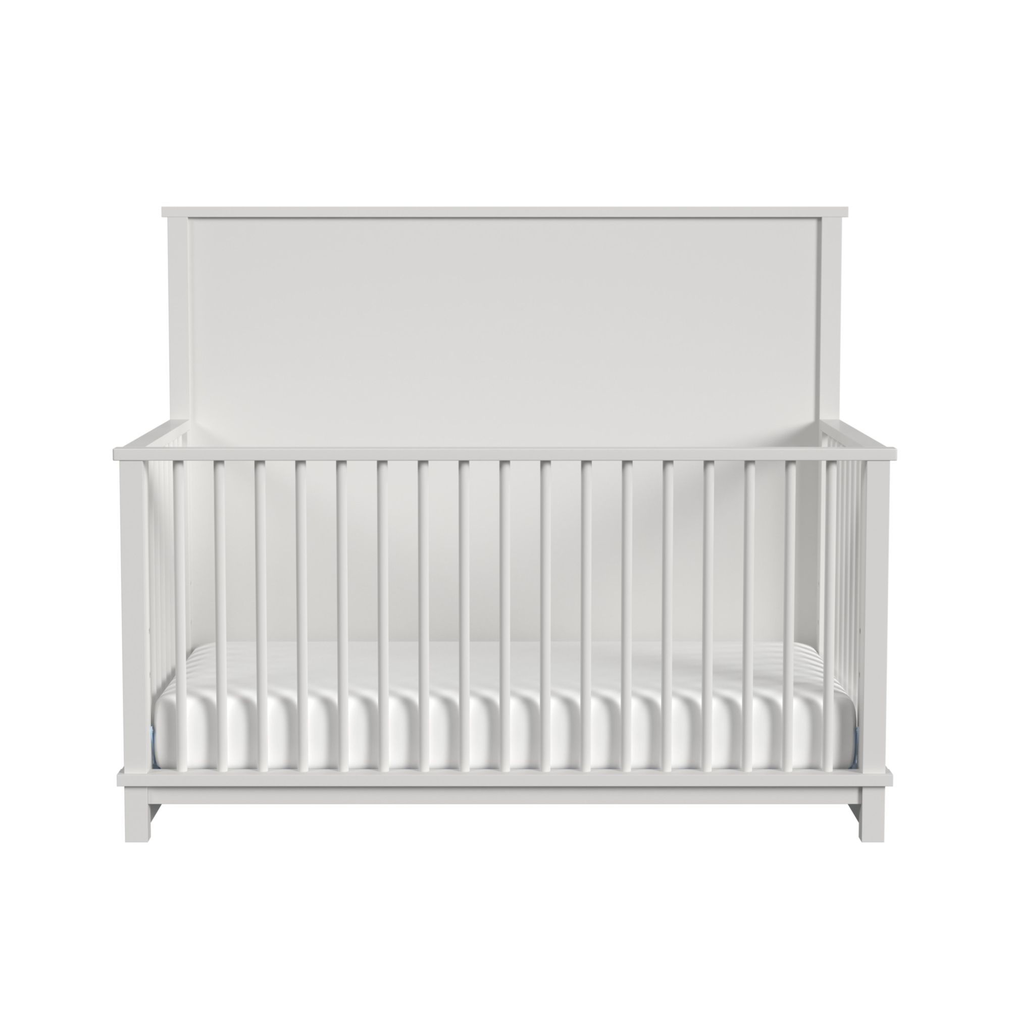 Wyller - Crib With Guard Rail - White