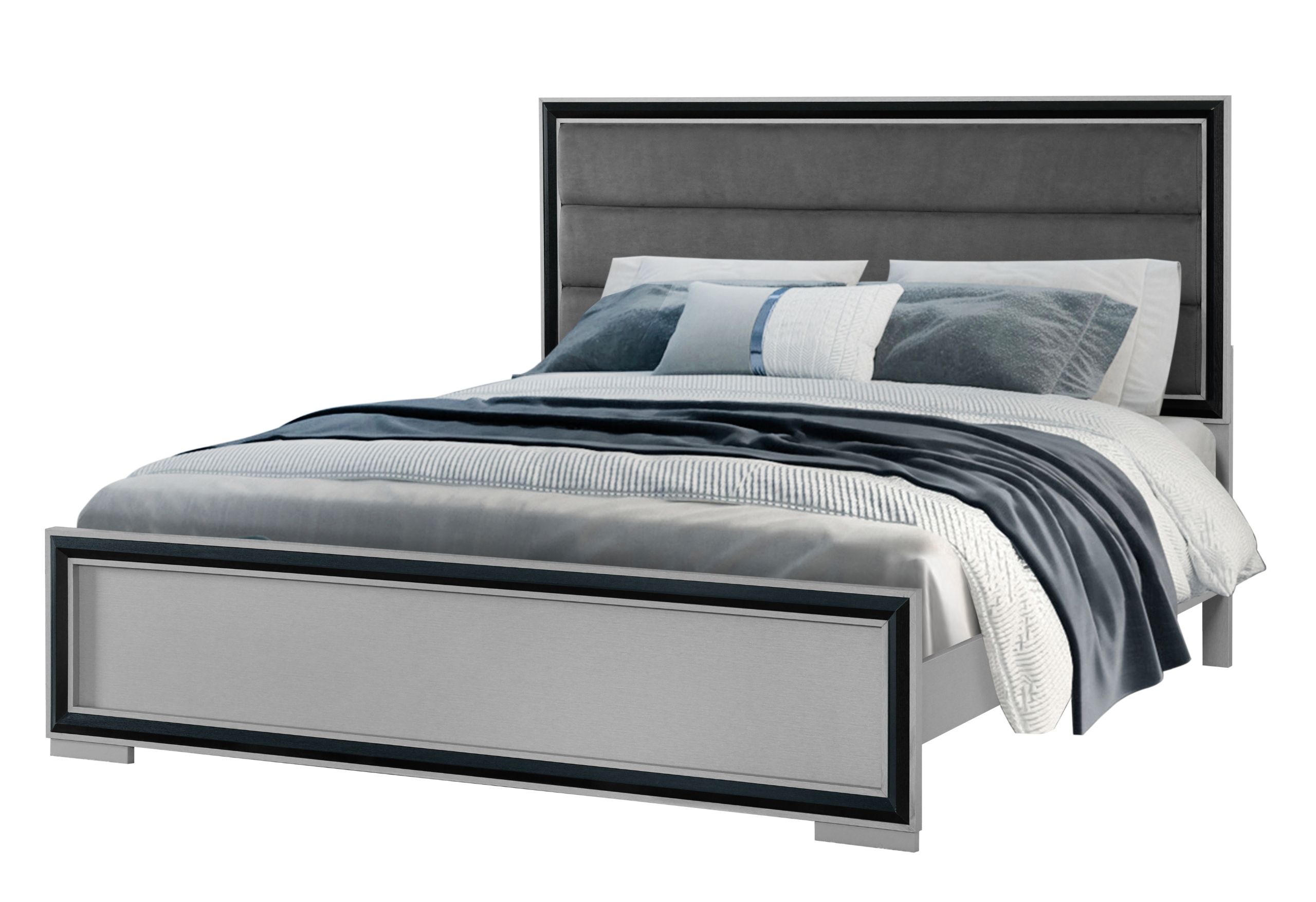 Queen Bed With LED