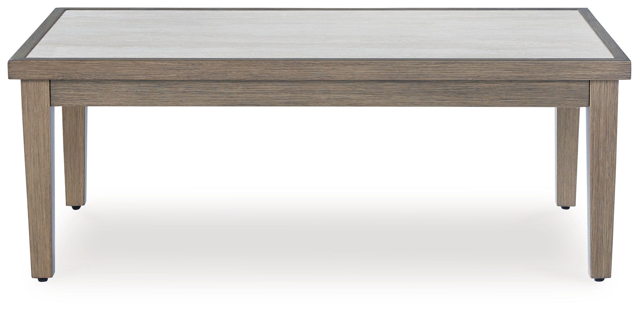 Rainier Ranch - Rectangular Cocktail Table - Brown / Beige