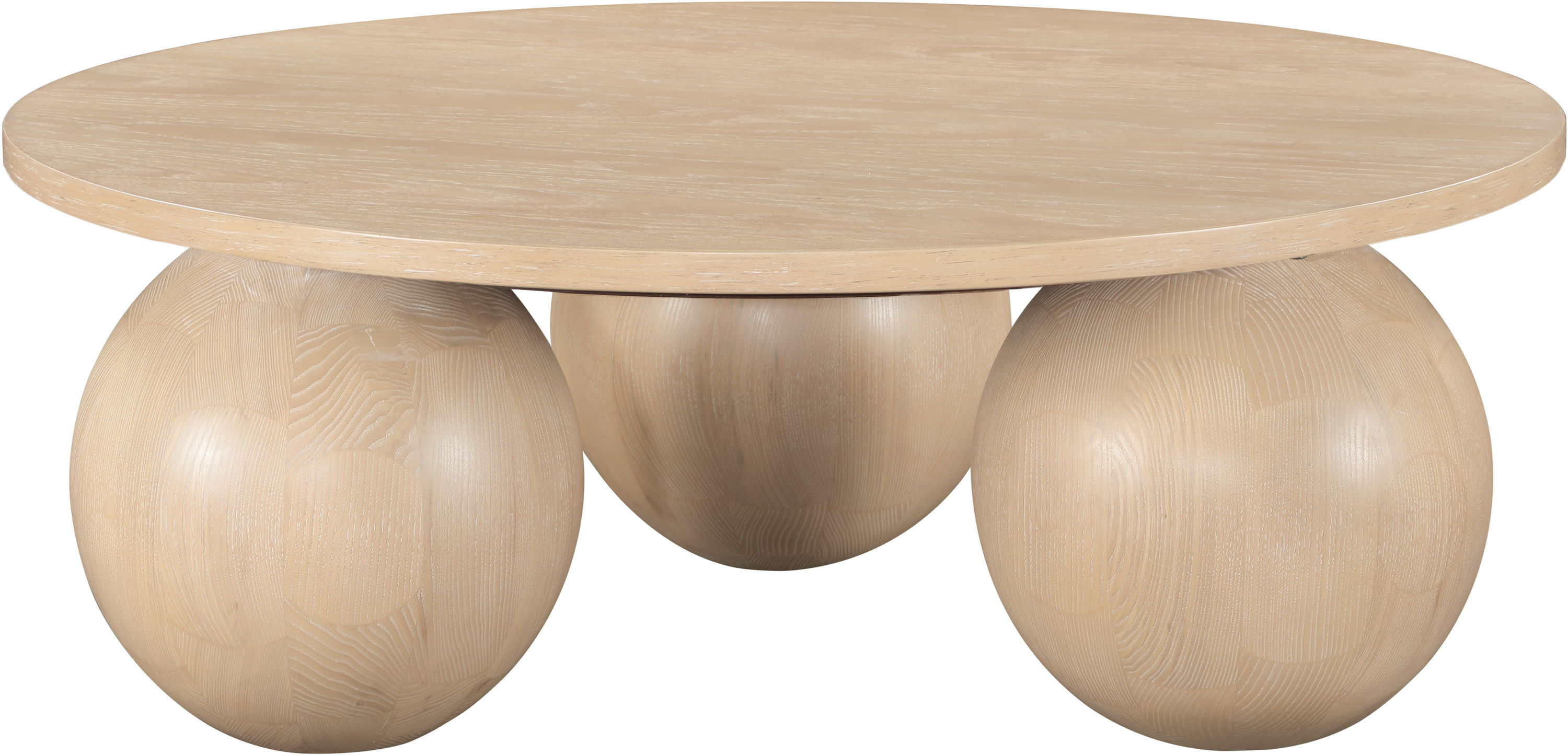 Fitch - Wood Oak Veneer Coffee Table - Natural