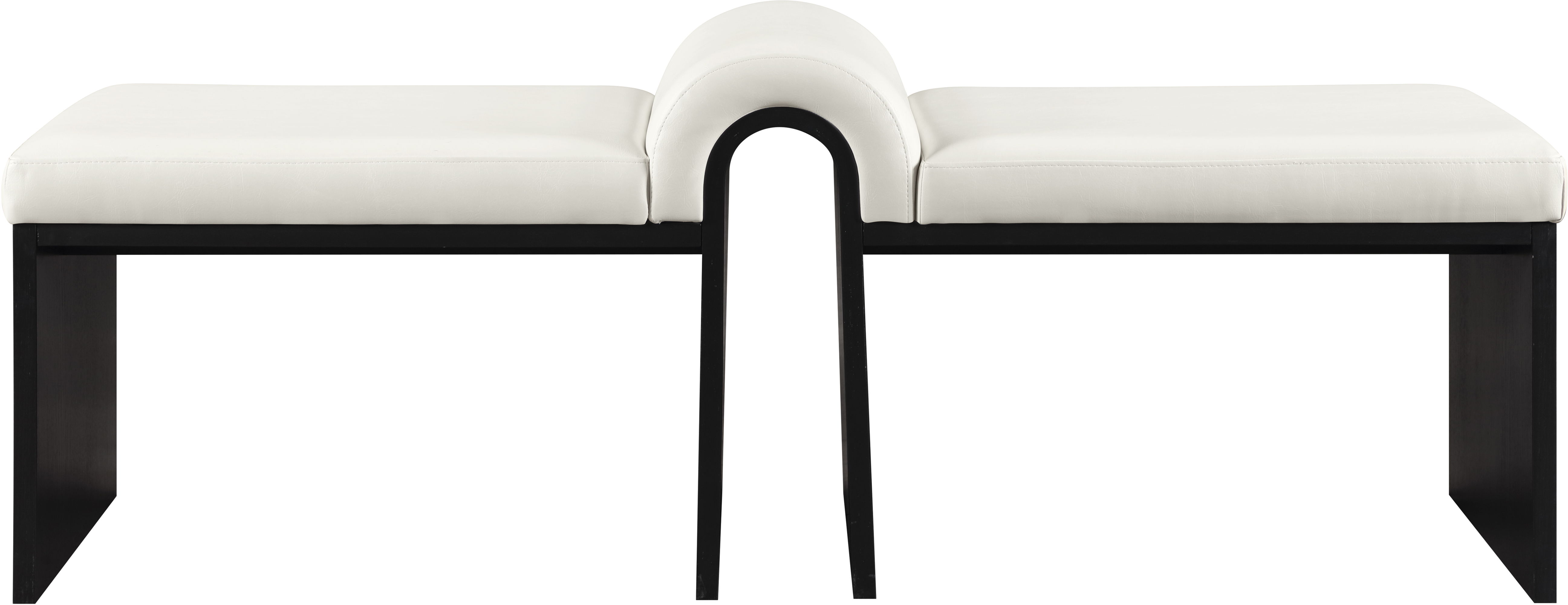 Delphine - Upholstered Bench - Cream