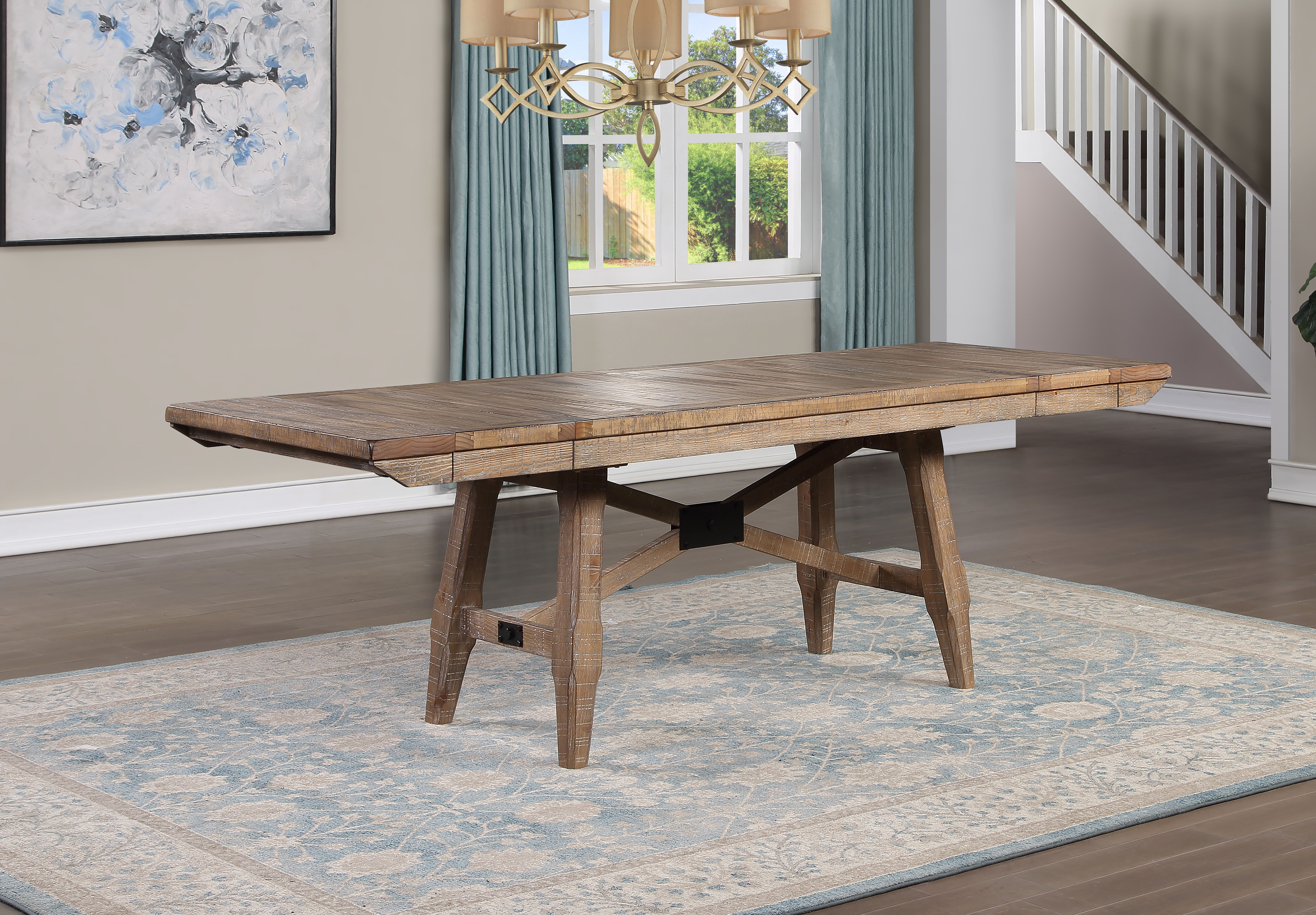Riverdale - Dining Table Top - Dark Brown