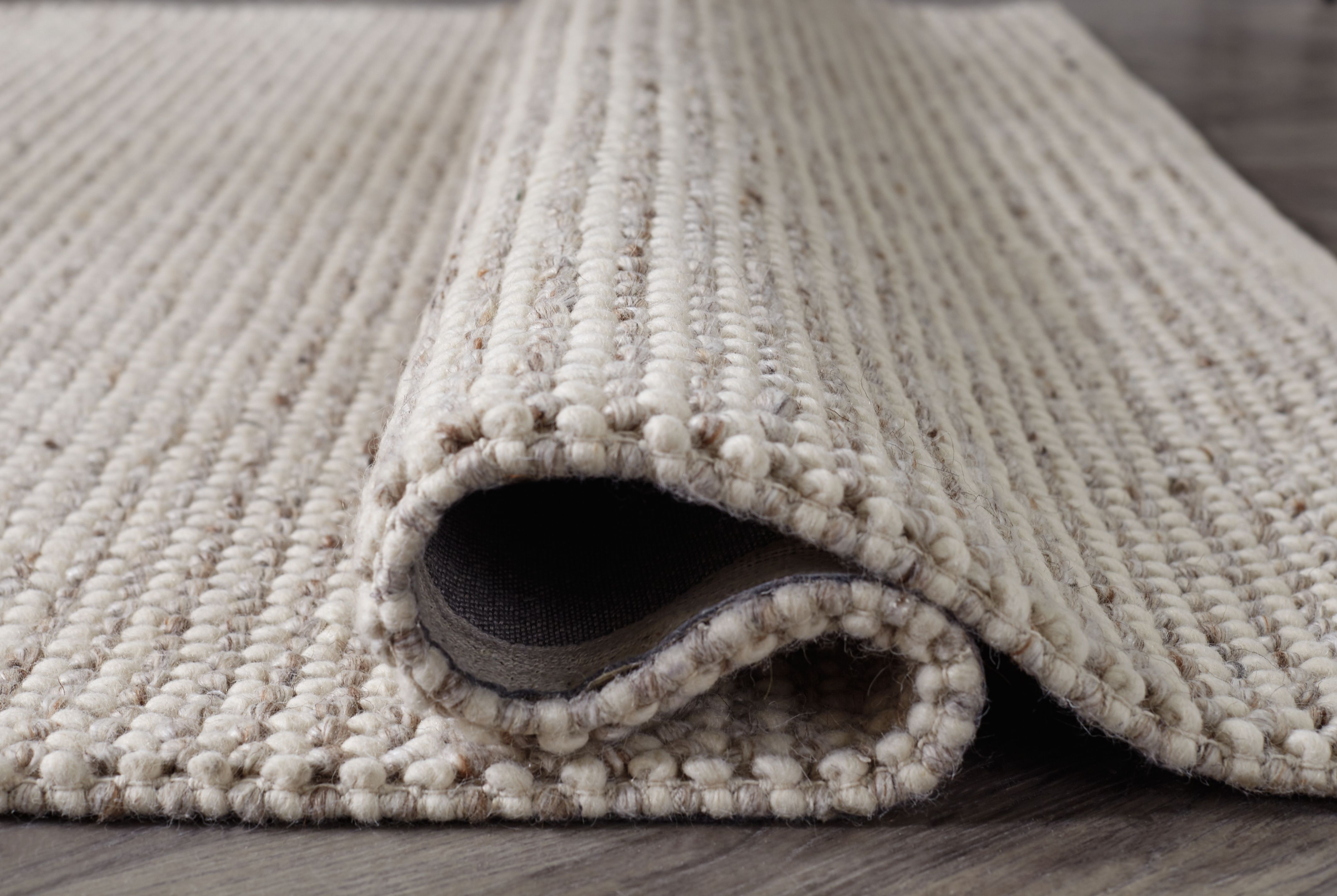 Ashley Furniture Jossick - 5' x 7' Rug - Cream / Taupe - Image 4