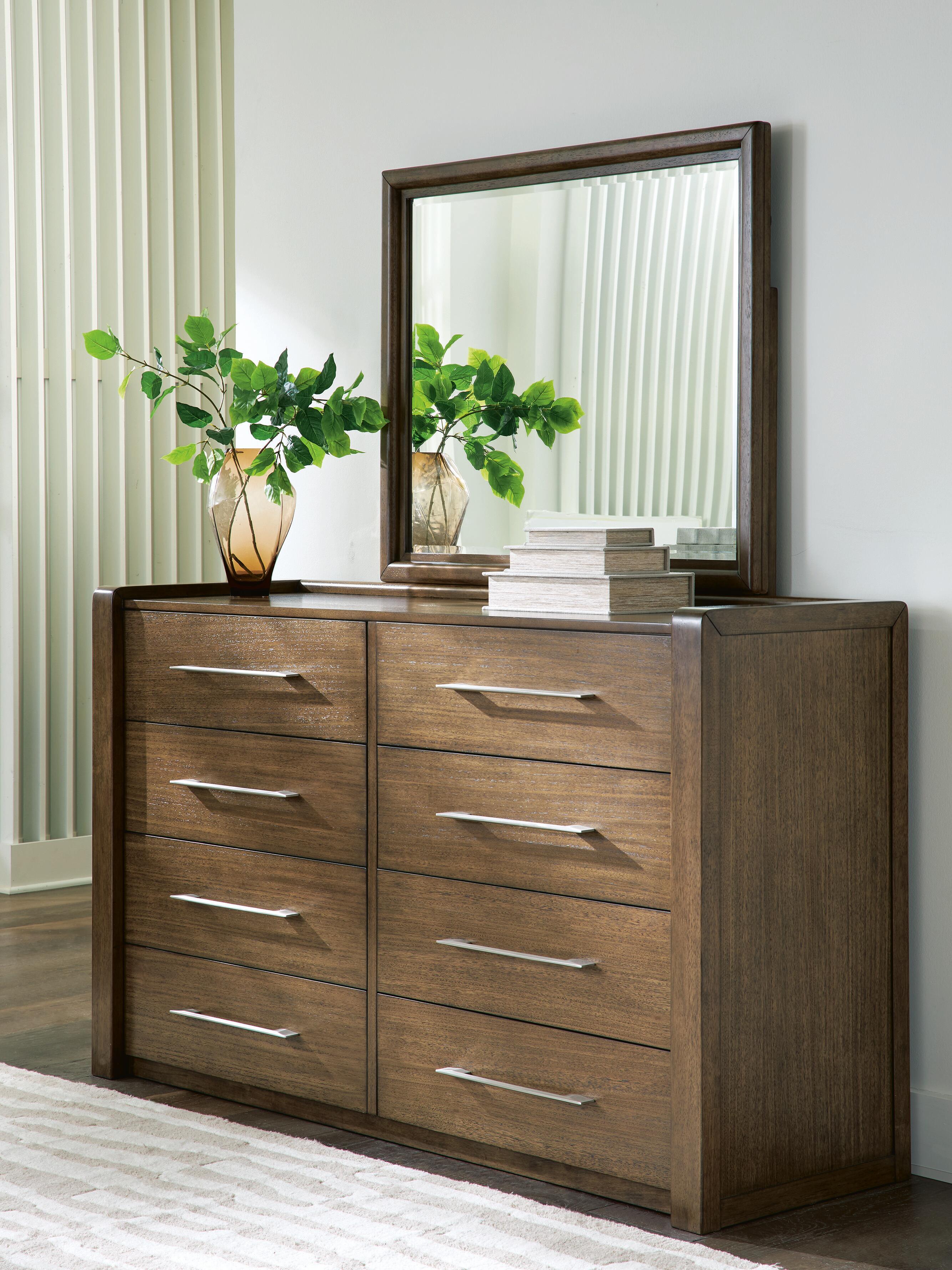 Ashley Furniture Marxmore - Dresser And Mirror - Brown - Image 5