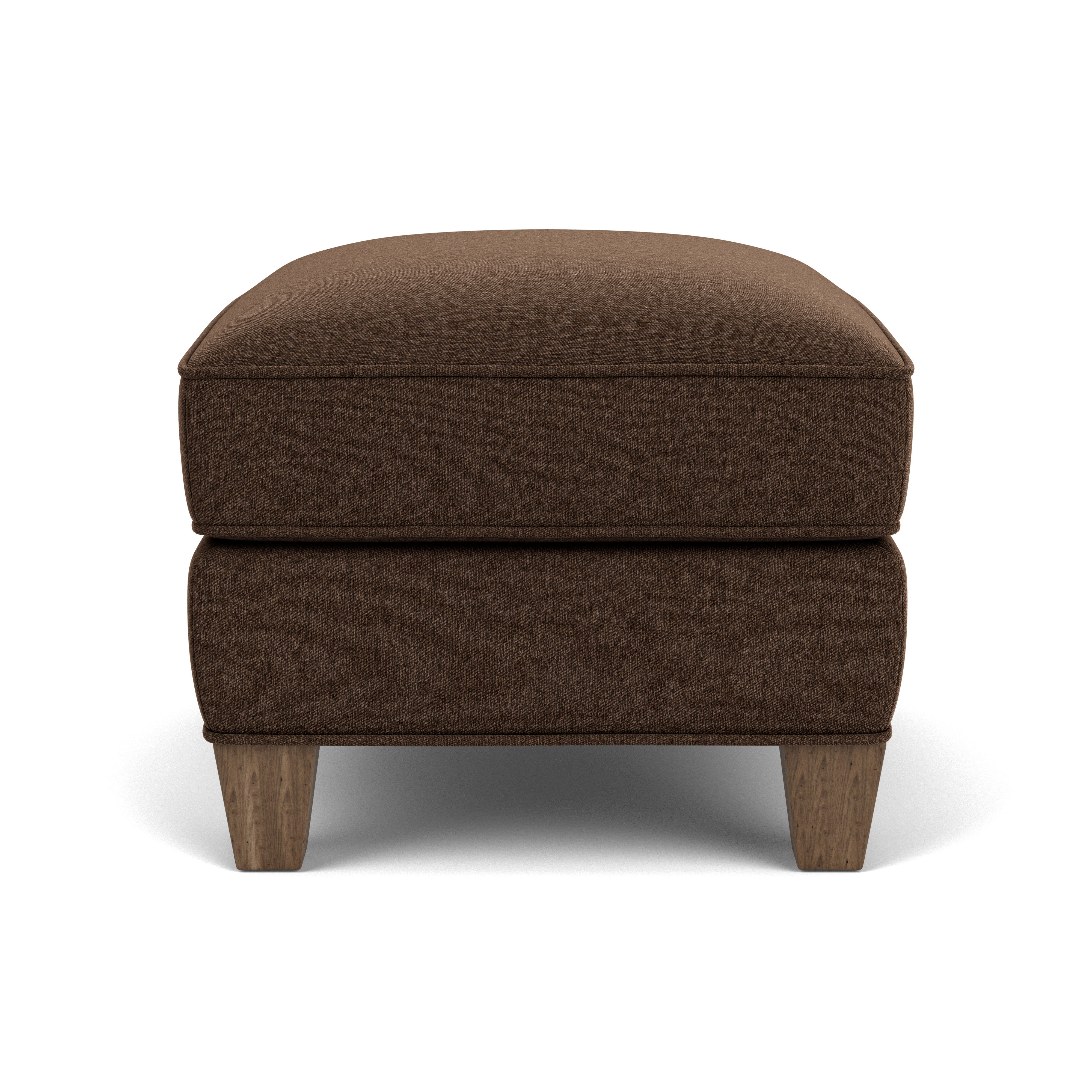 Allison - Fabric Ottoman, red, view 7
