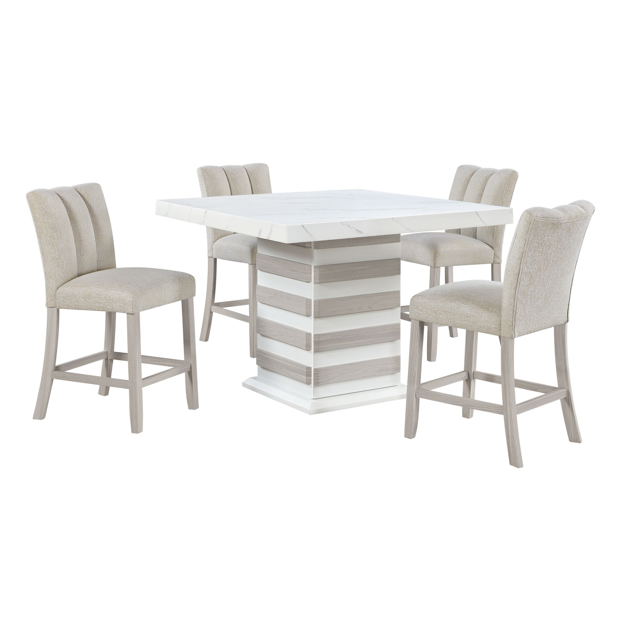 D2507BT - Bar Table Top - White