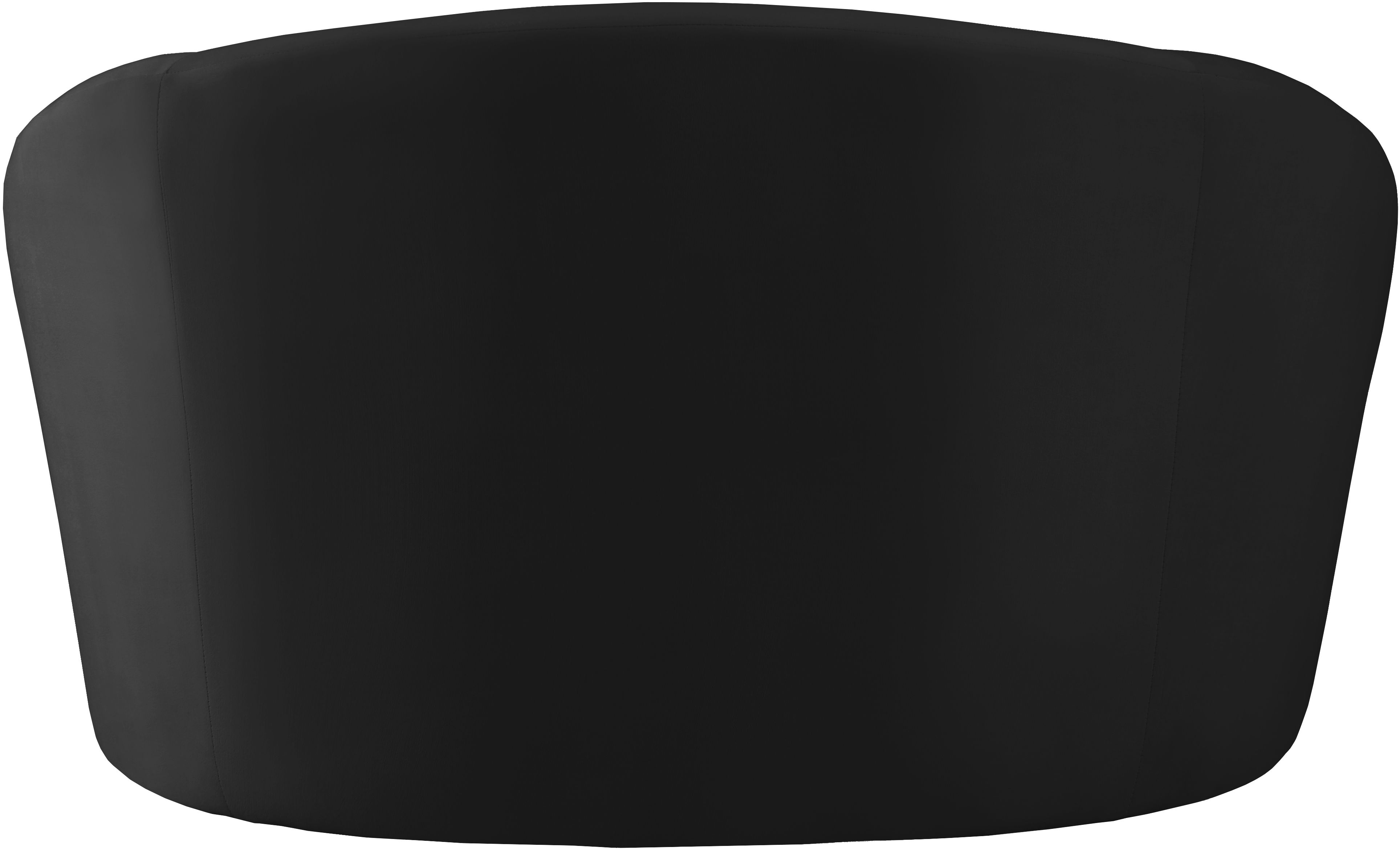 Riley - Velvet Chair - Black