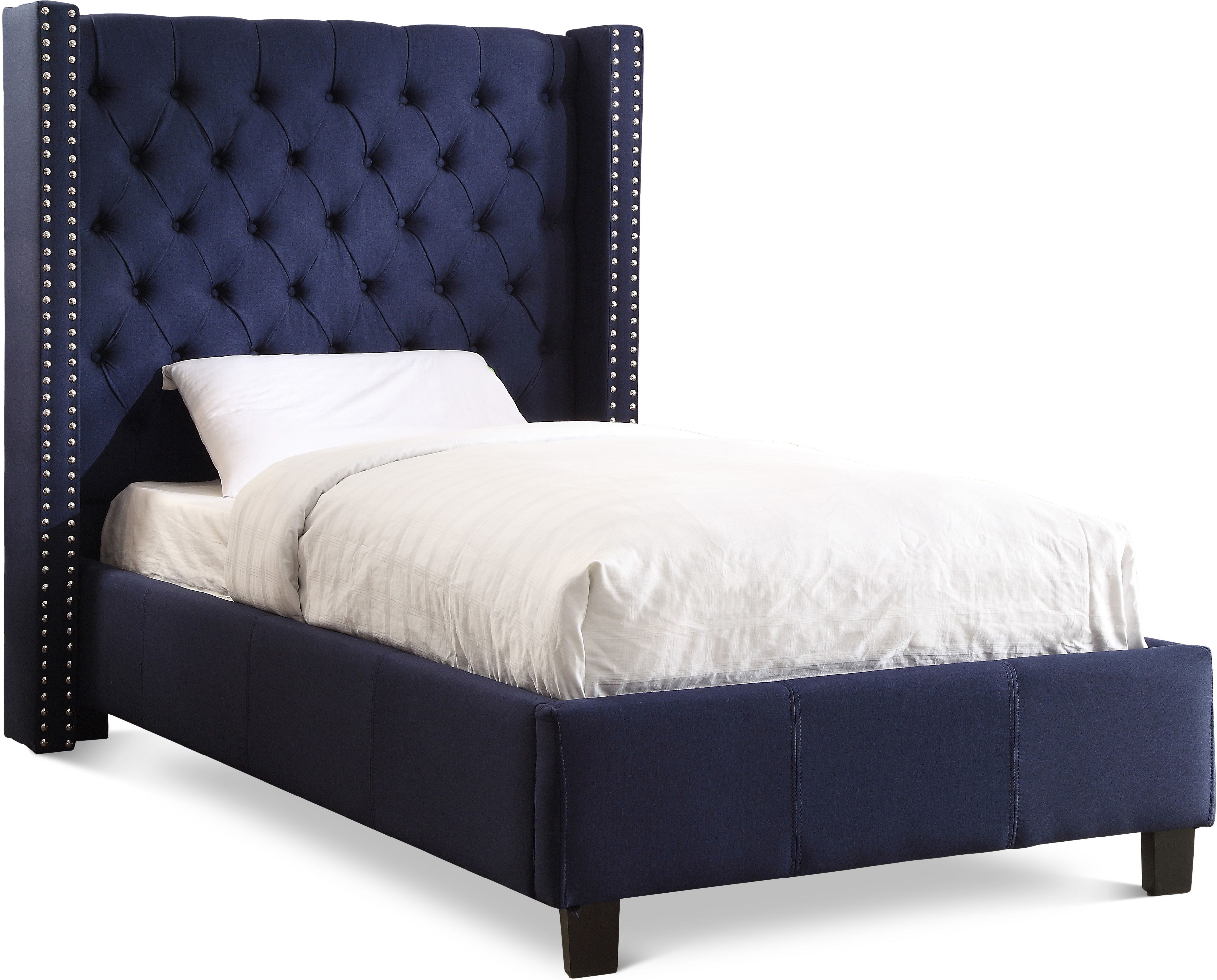 Ashton - Twin Bed - Navy