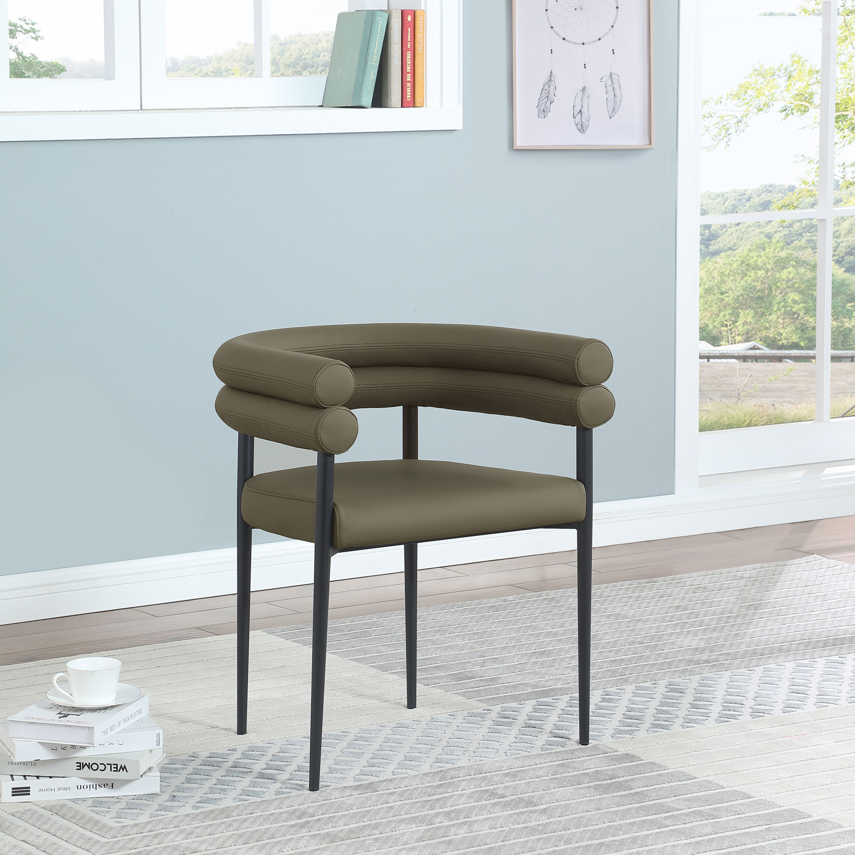 Lavina - Dining Chair (Set of 2) - Olive