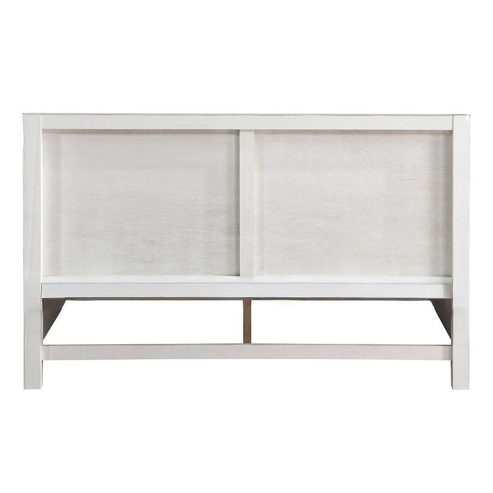 Celerina - Queen Bed - Weathered White, white, view 4