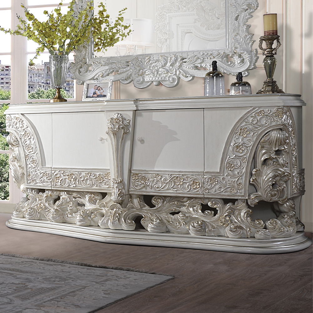 Adara - Dresser - Antique White, beige