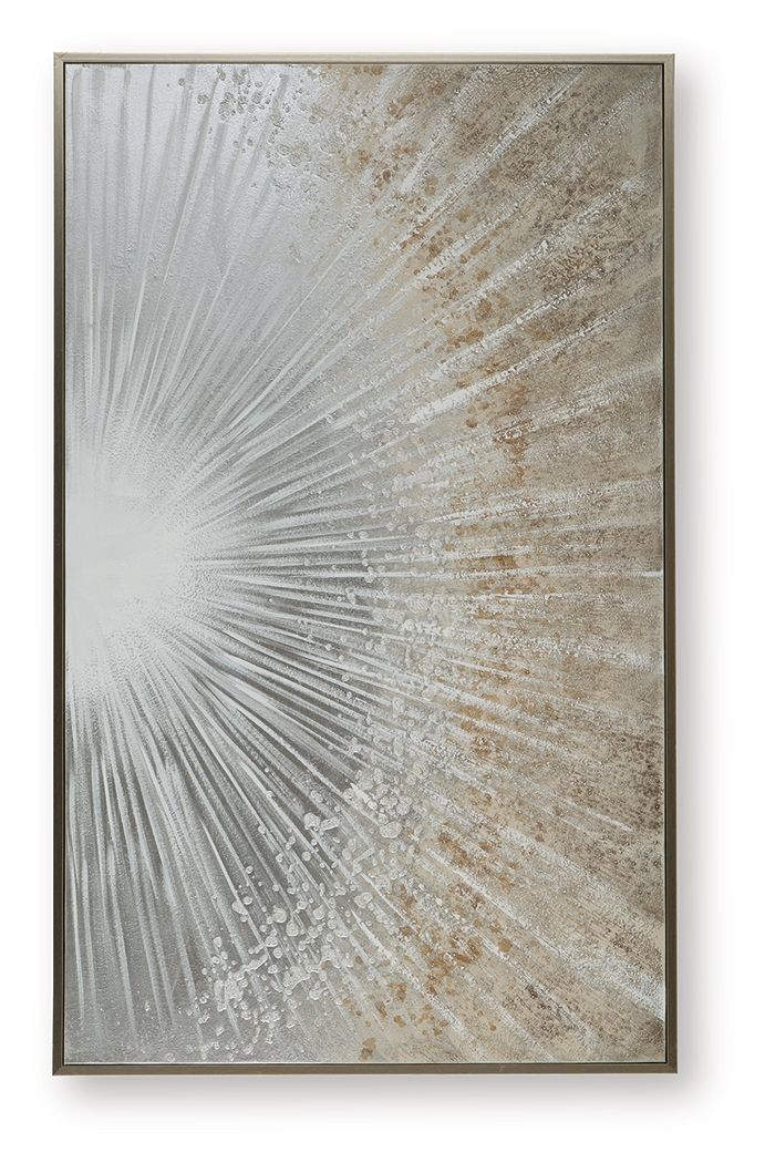 Ashley Furniture Waldard - Wall Art - Gray / Taupe / White - Image 6